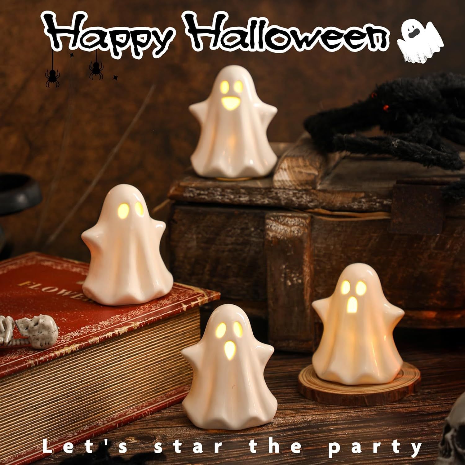 ROSMENA D0102X3WE1V-DBHJQ002 Table-Halloween-Decor - View #2