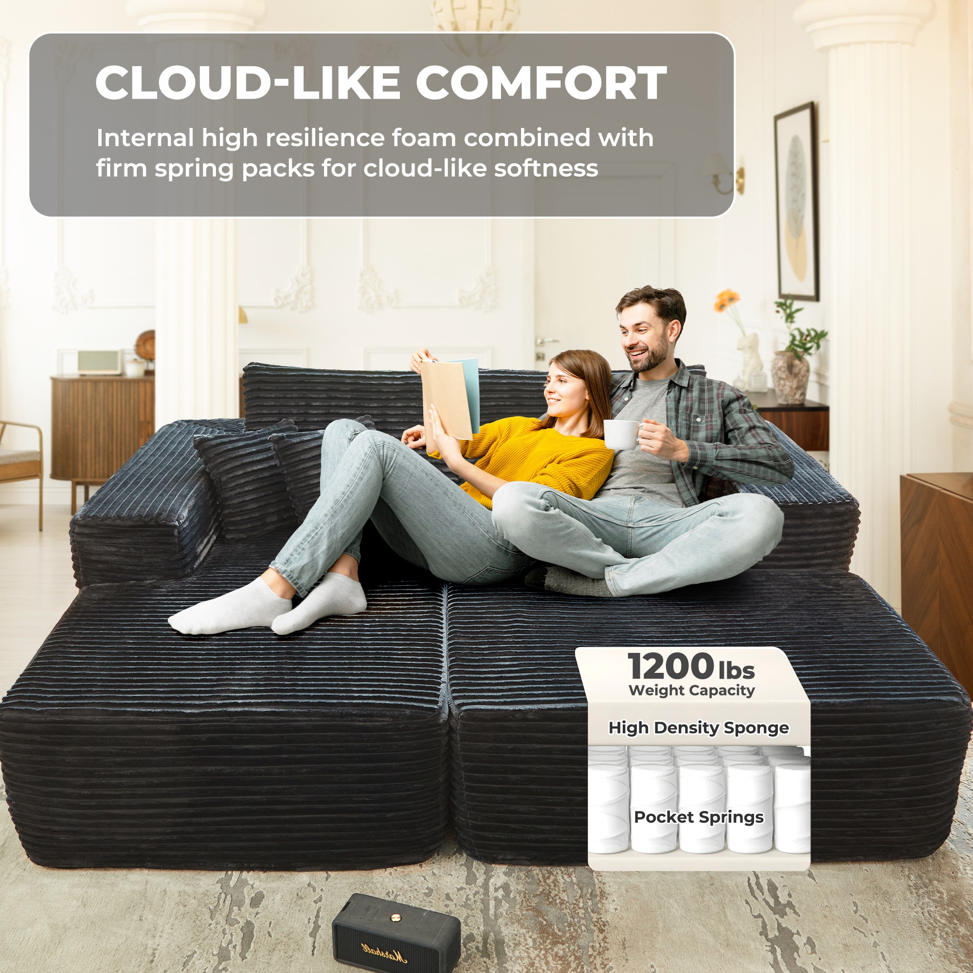 Pouuin SMOMO-430L Sofas-Loveseats - View #5