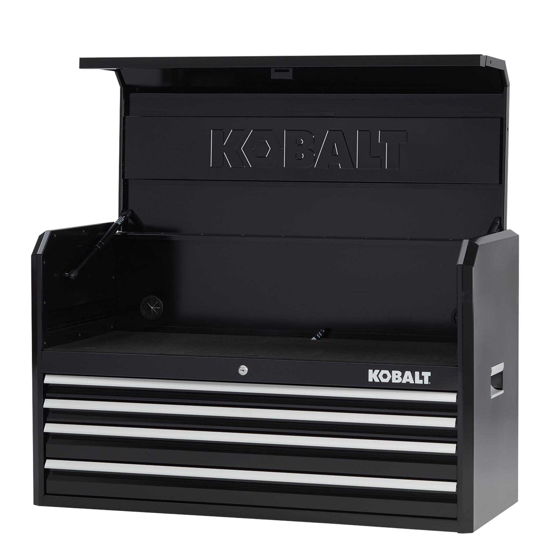 Kobalt 2000 Series 41in W x 24.5in H 4Drawer Steel Tool Chest (Black