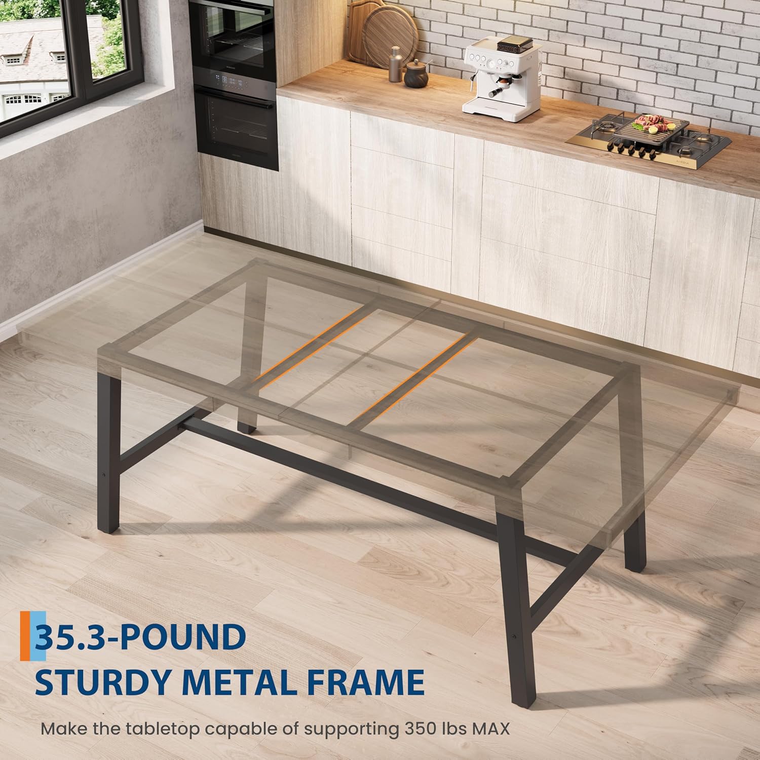 GarveeLife 4QLHWM1FSYCIA Dining-Tables - View #6