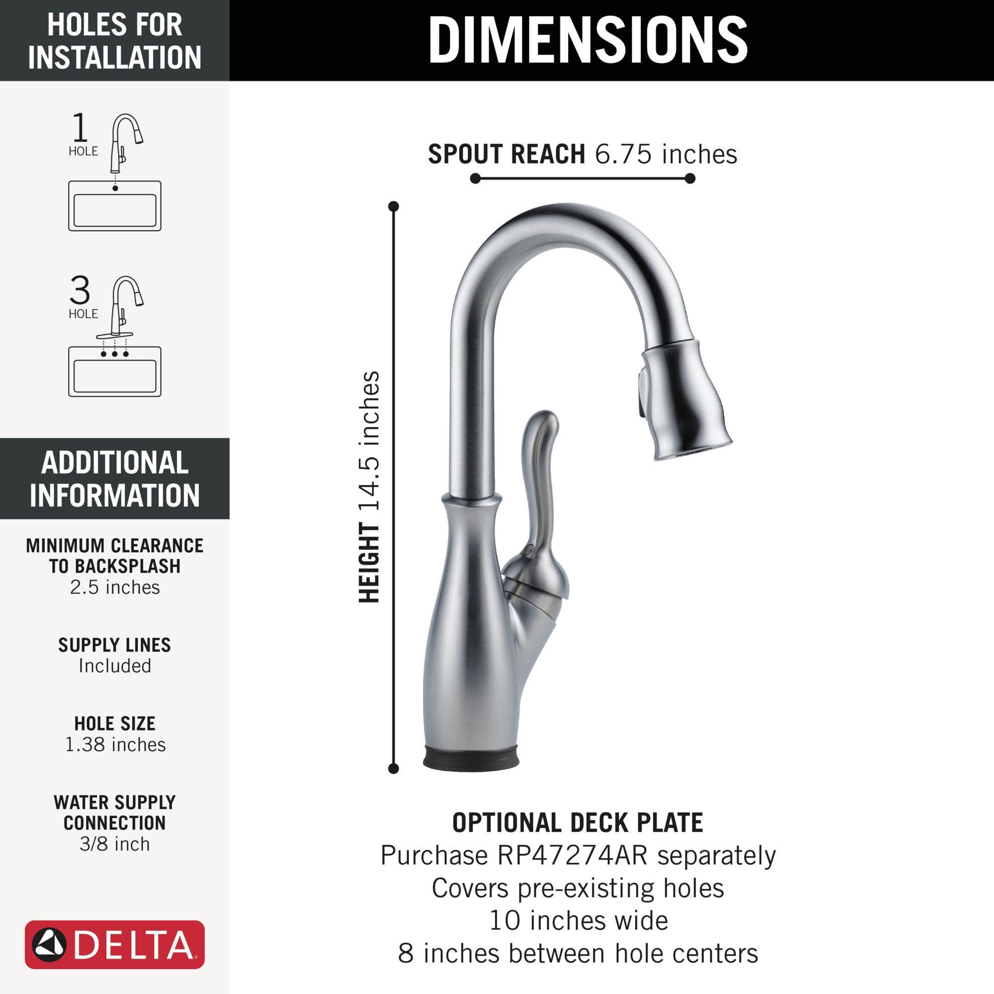 Delta 9678TL-AR-DST Kitchen-Faucets - View #5
