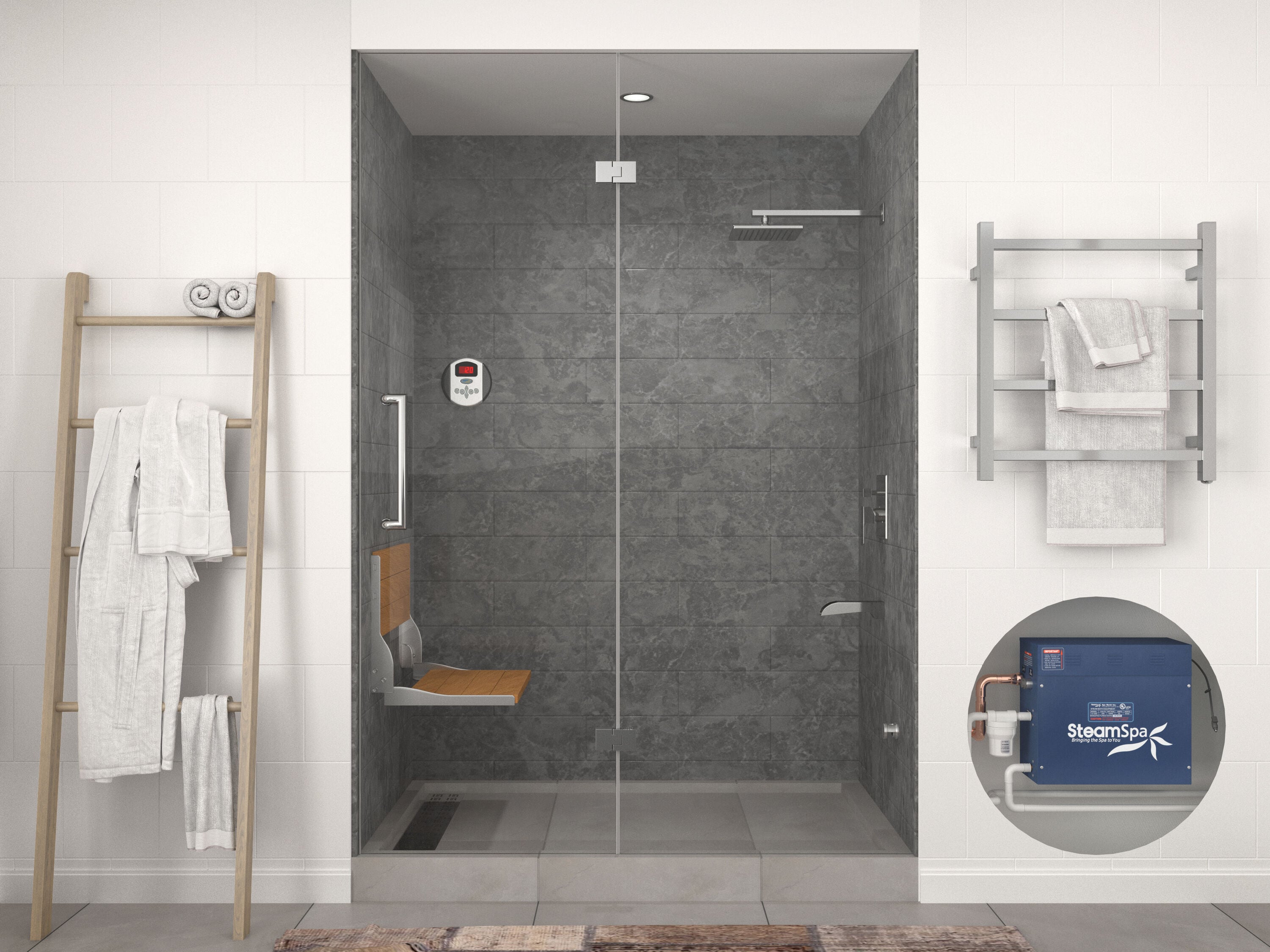 SteamSpa D-1050 Steam-Showers - View #2