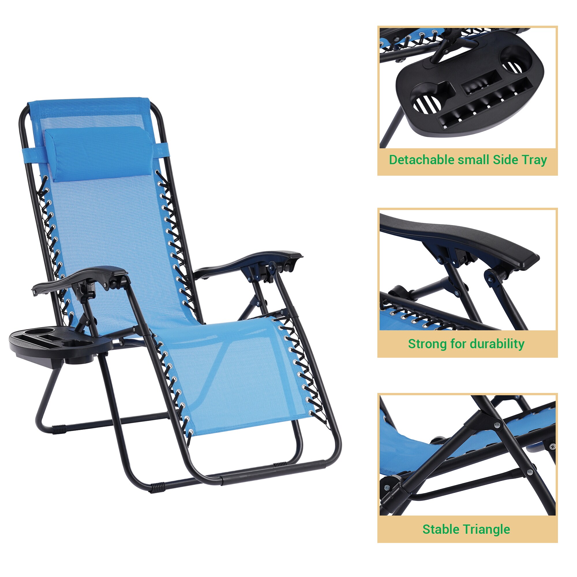 Sonkuki SD-ZERO-LF002LB Patio-Chairs - View #5