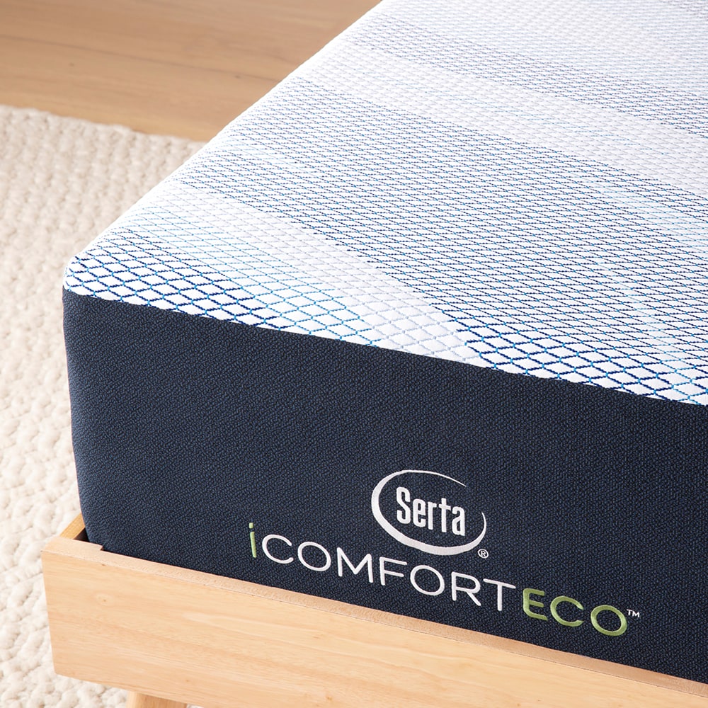 Serta IComfortECO F30LTX 23.25-in Soft Twin Extra Long Memory Foam ...