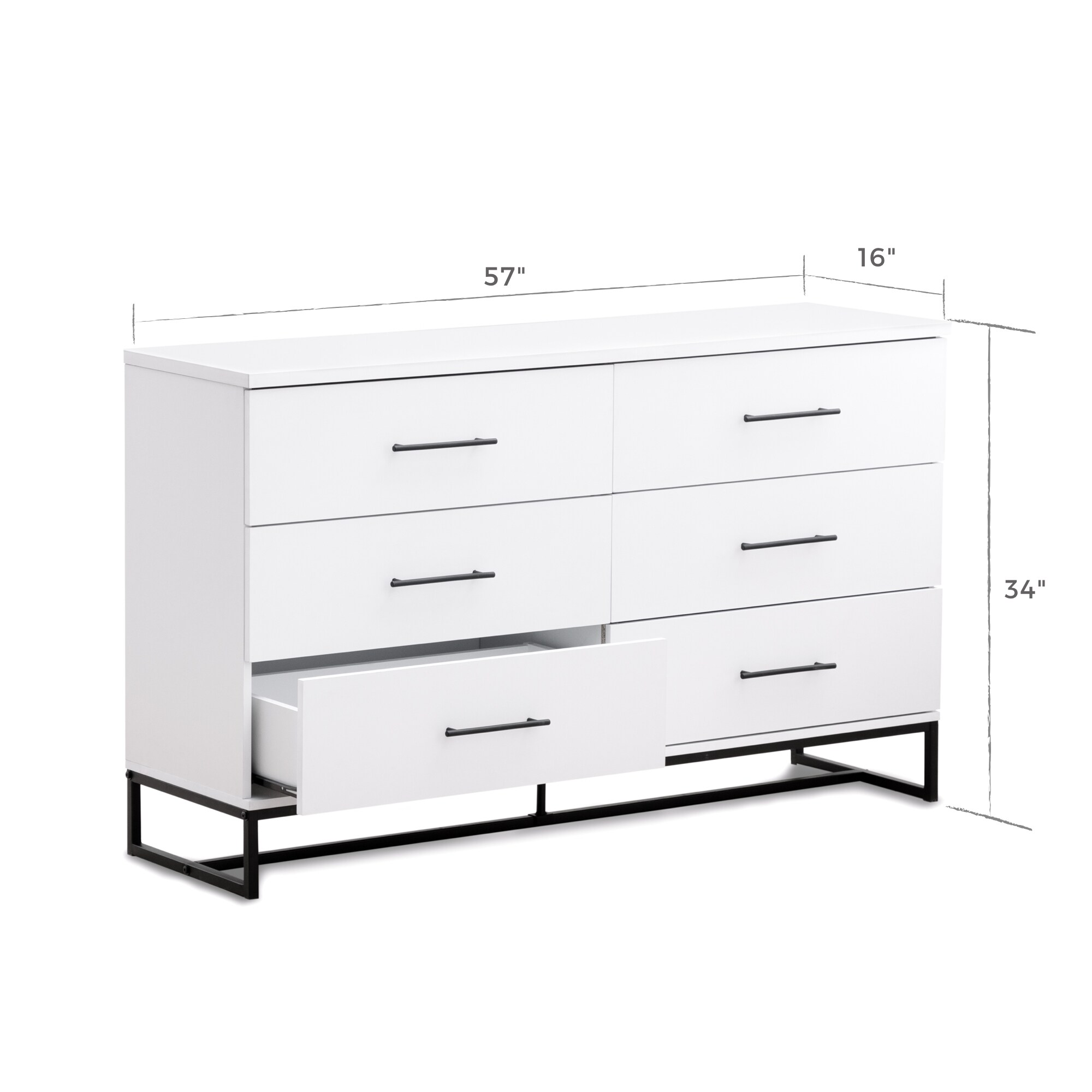 Brookside BS0004DR600WH dressers - View #4
