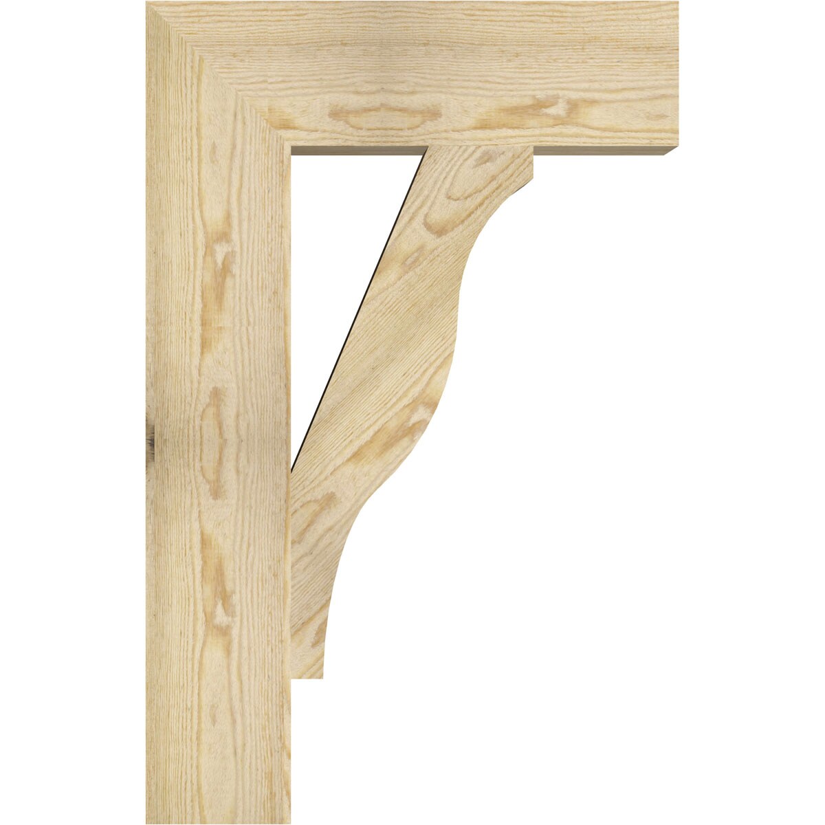 Ekena Millwork BKT06X22X34FST05RDF Exterior-Brackets-Braces - View #3