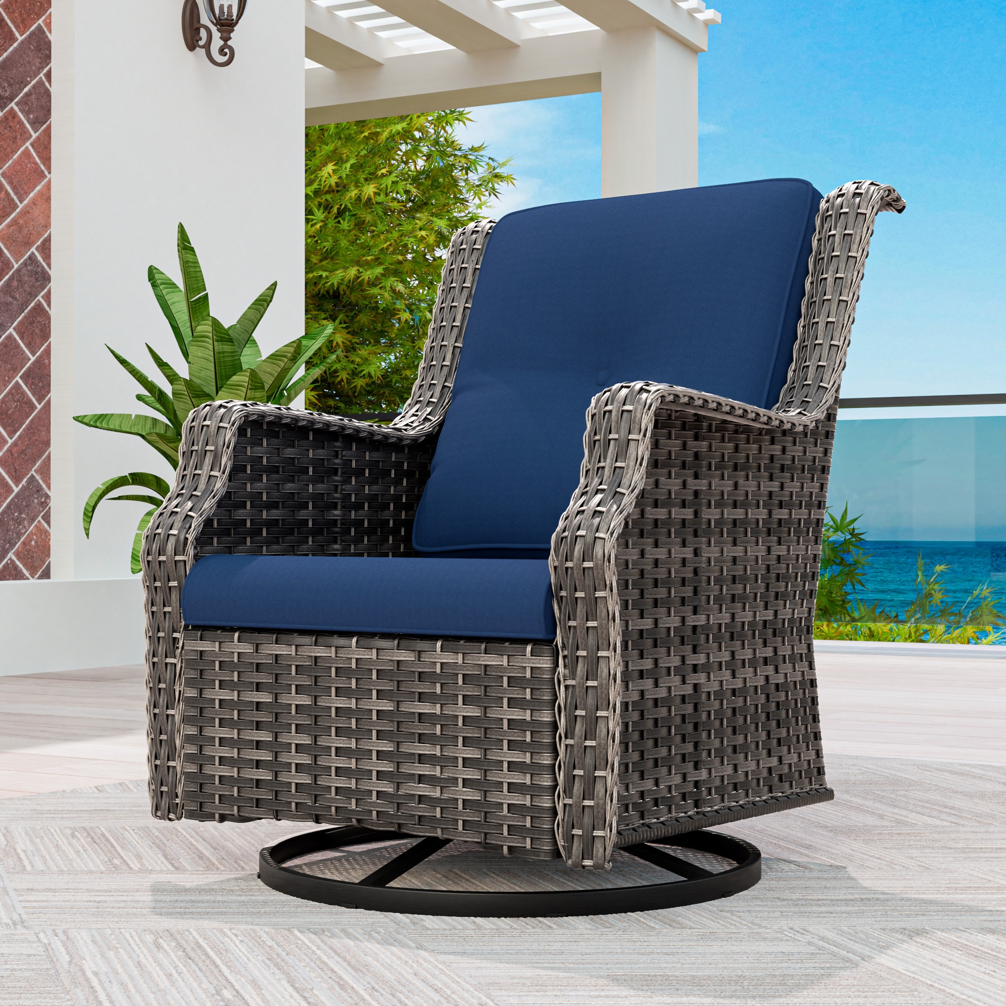 Gardenbee HGL-M72-DPB Patio-Chairs - View #7