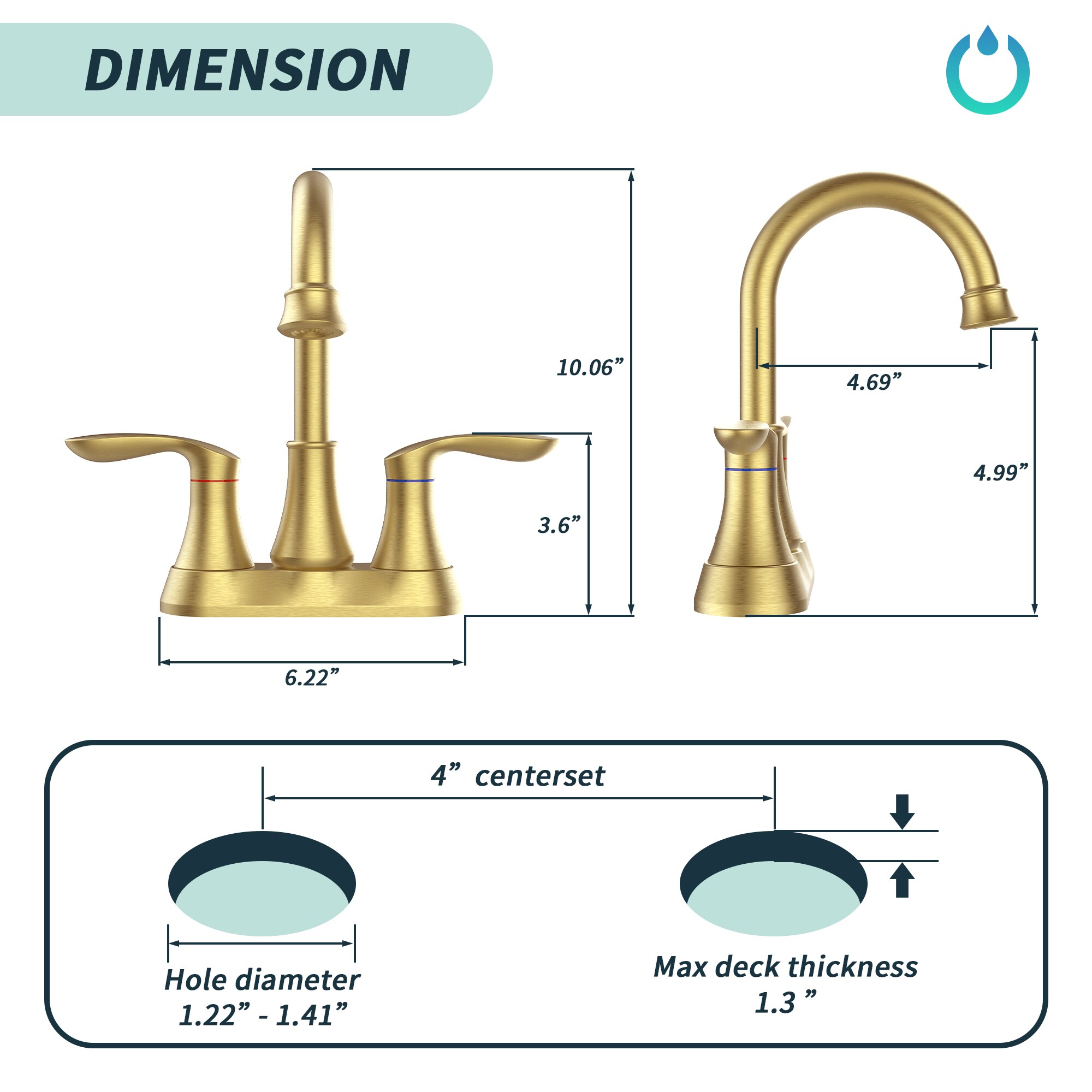FORIOUS LL03580G-F Lavatory-Faucets - View #7