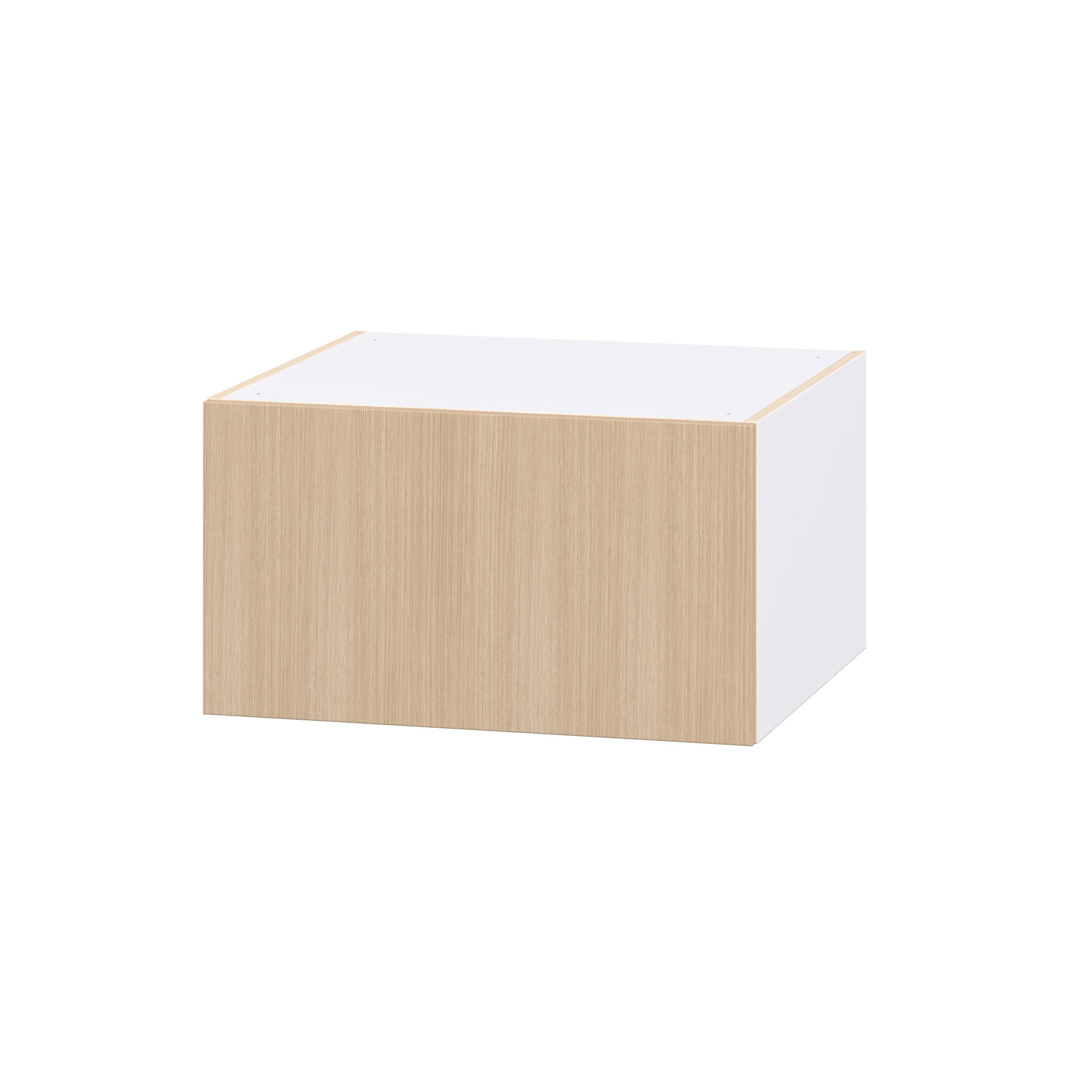 Hugo&Borg DSWLU271524-WI Winston 27-in W x 15-in H x 24-in D Mojavi Oak Wall Fully assembled Cabinet Flat Panel