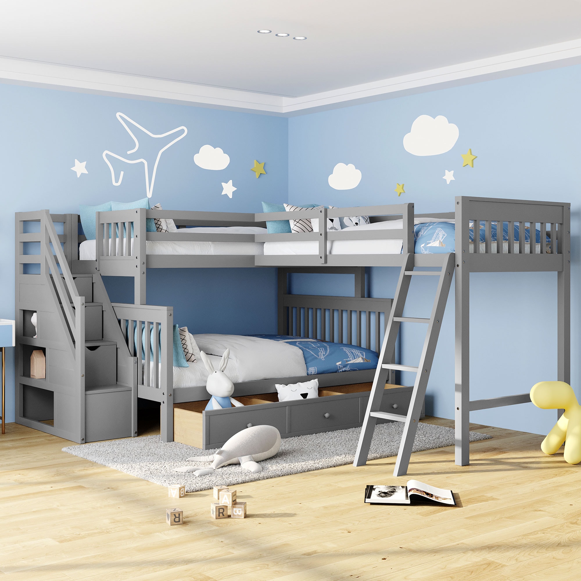Qualler BLK000810E Bunk-Beds - View #8