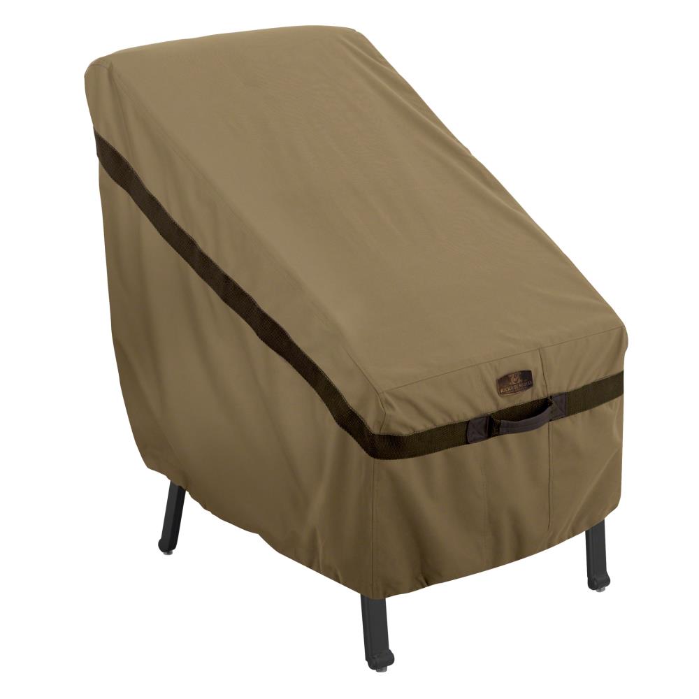 Classic Accessories 55-205-012401-EC Hickory Hickory/Antique/Mahogany Polyester Patio Furniture Cover For Dining chair