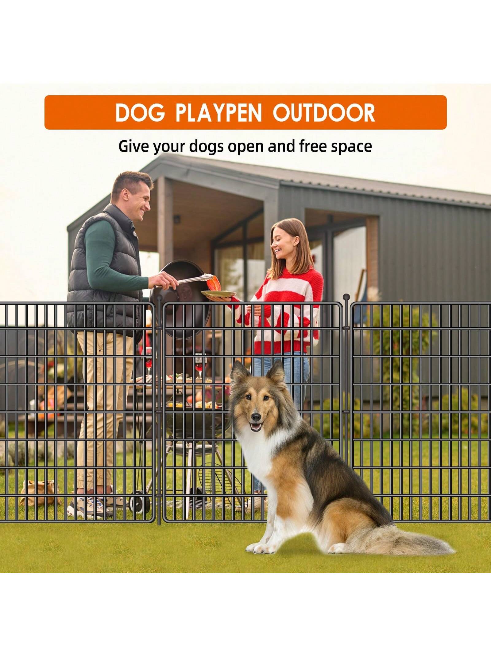 WhizMax BY-PHO-34UWFN1B Outdoor-Kennel-Accessories - View #2