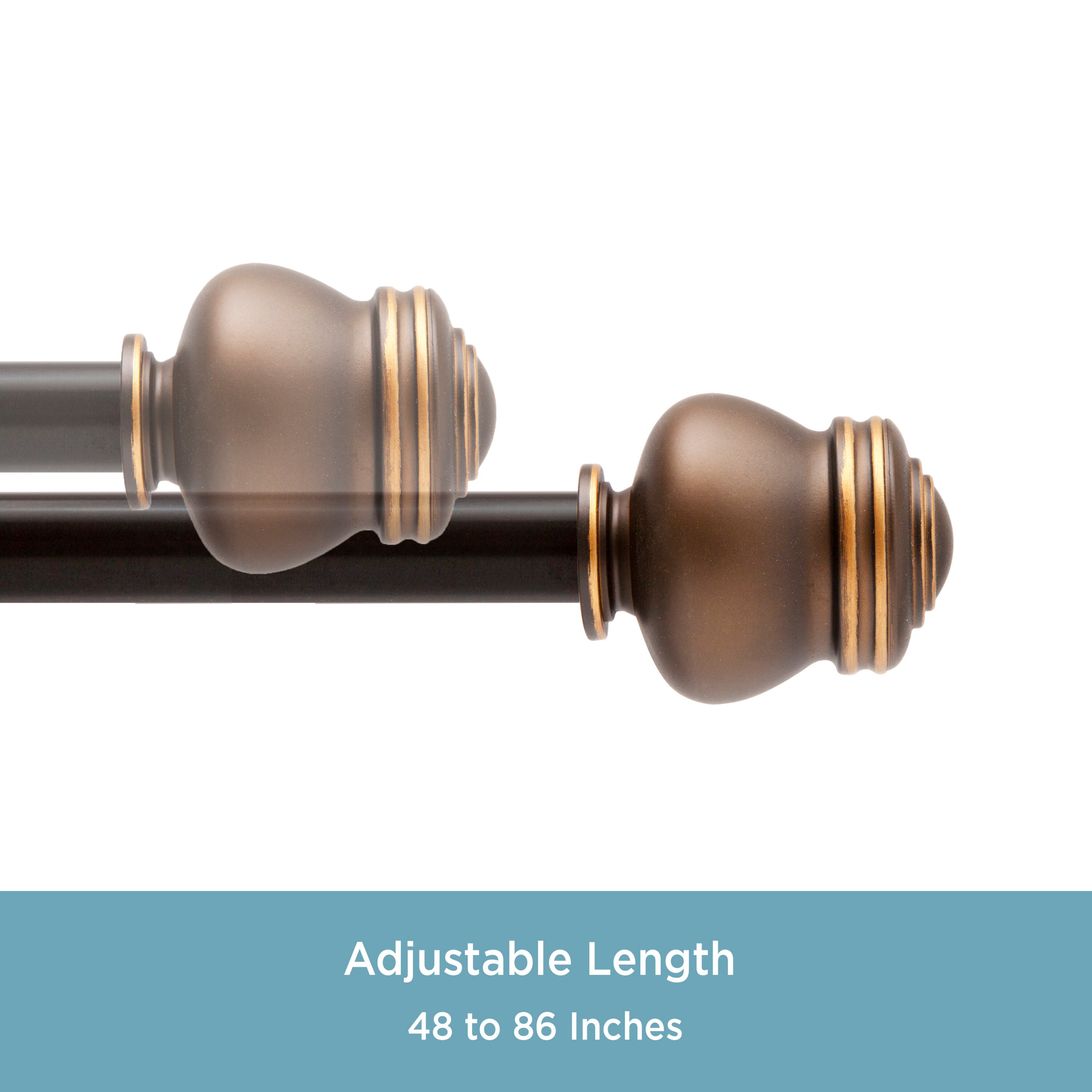 Kenney KN71723 Curtain-Rods - View #3