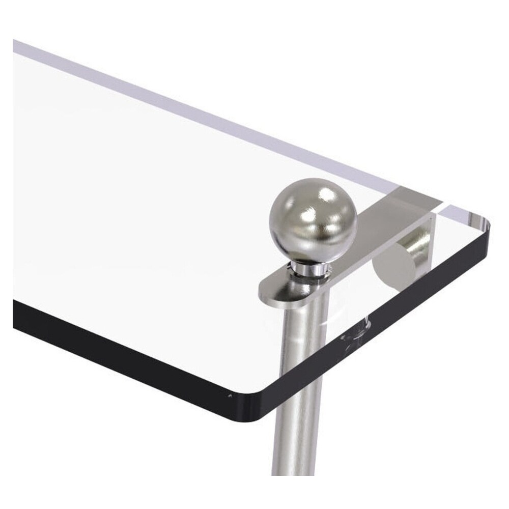 Allied Brass PR-5/22-SN Bathroom-Shelves - View #2