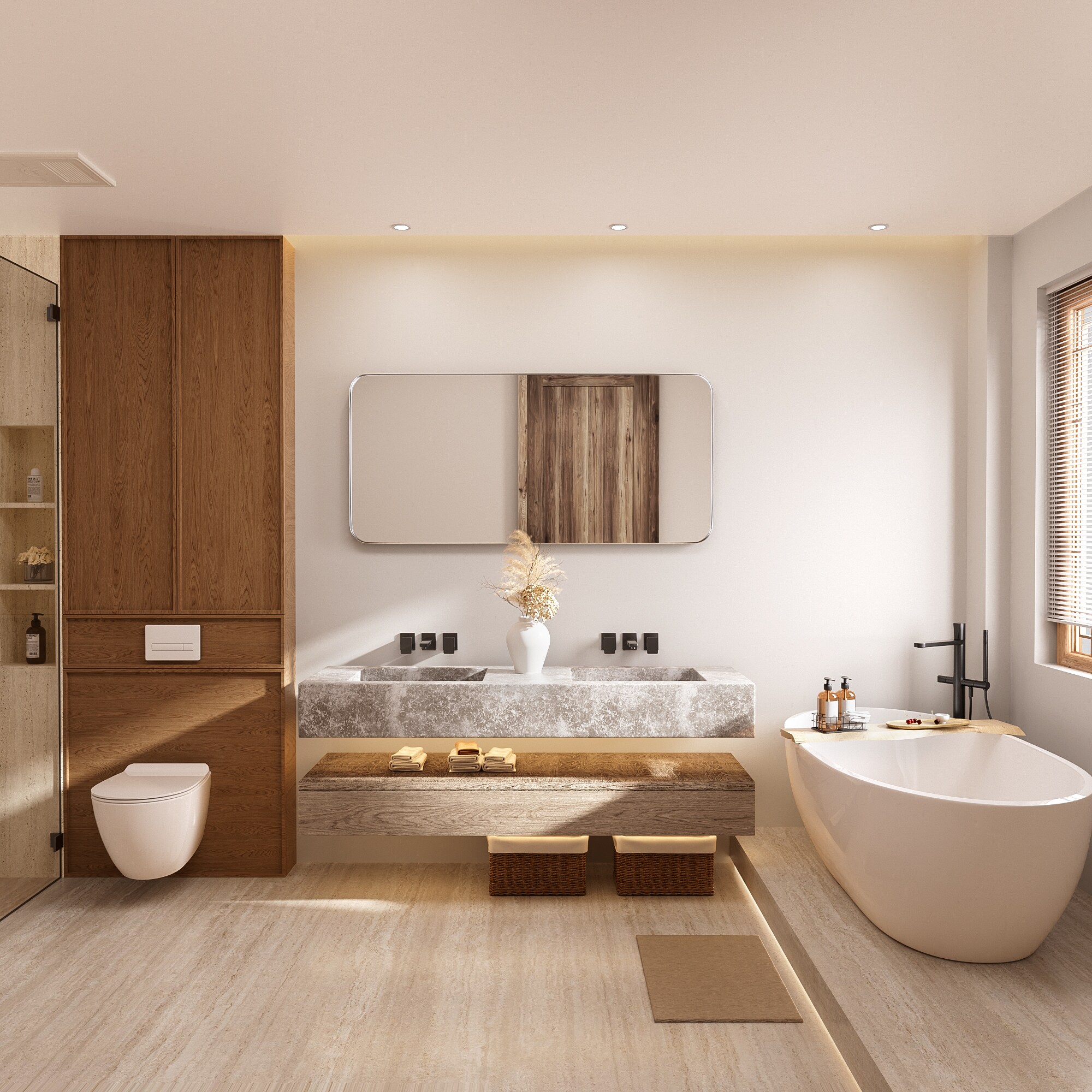 LOVMOR Y-TM6028-S Framed-Bath-Mirrors - View #3