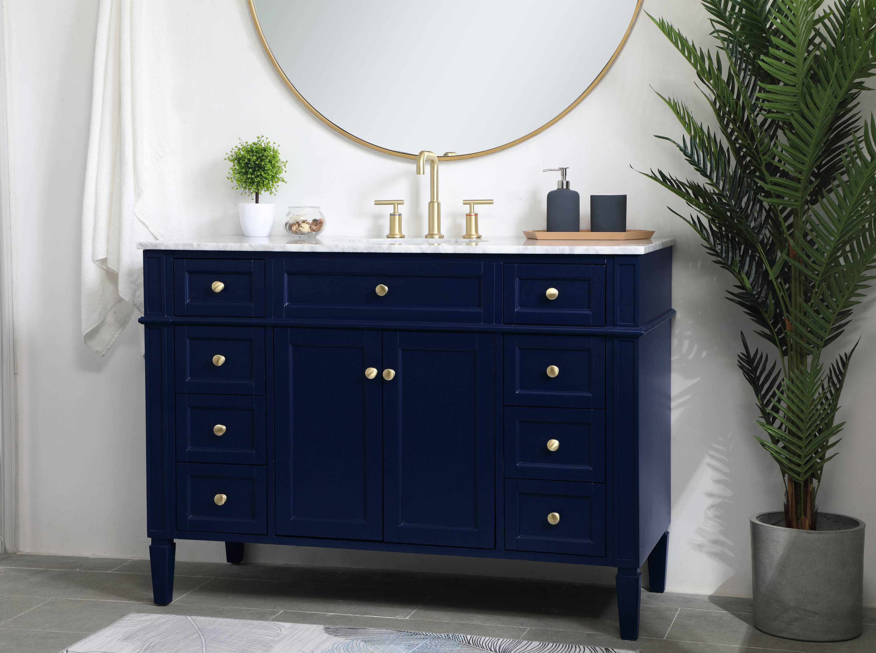 Elegant Decor FI37548BL Bath-Vanity-Combo - View #10