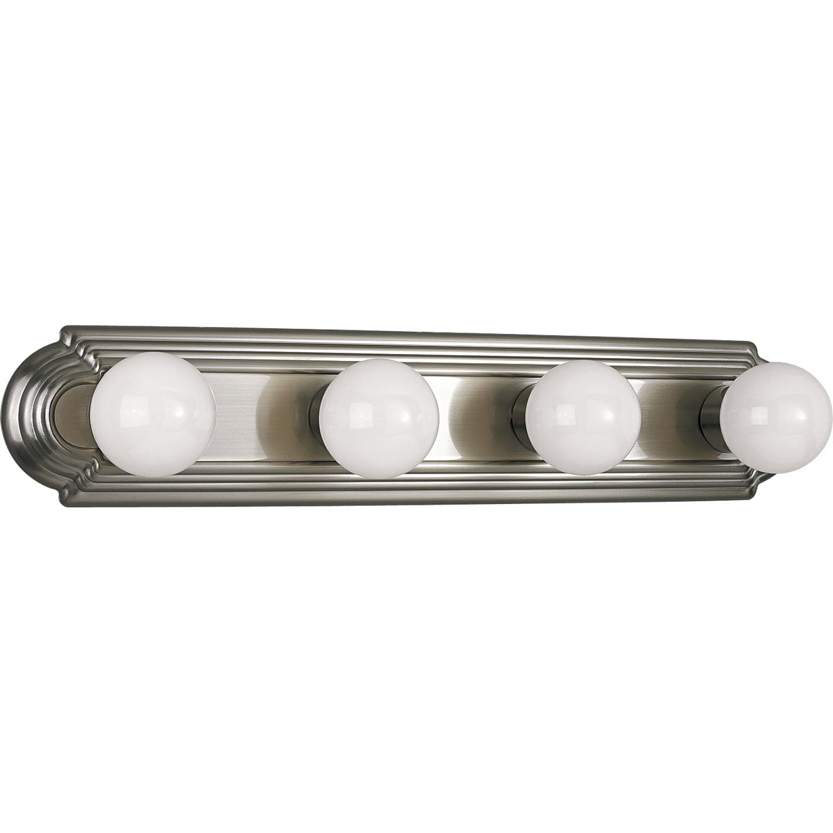 Progress Lighting P3025-09 Broadway 24-in 4 -Light Brushed Nickel Traditional Vanity light