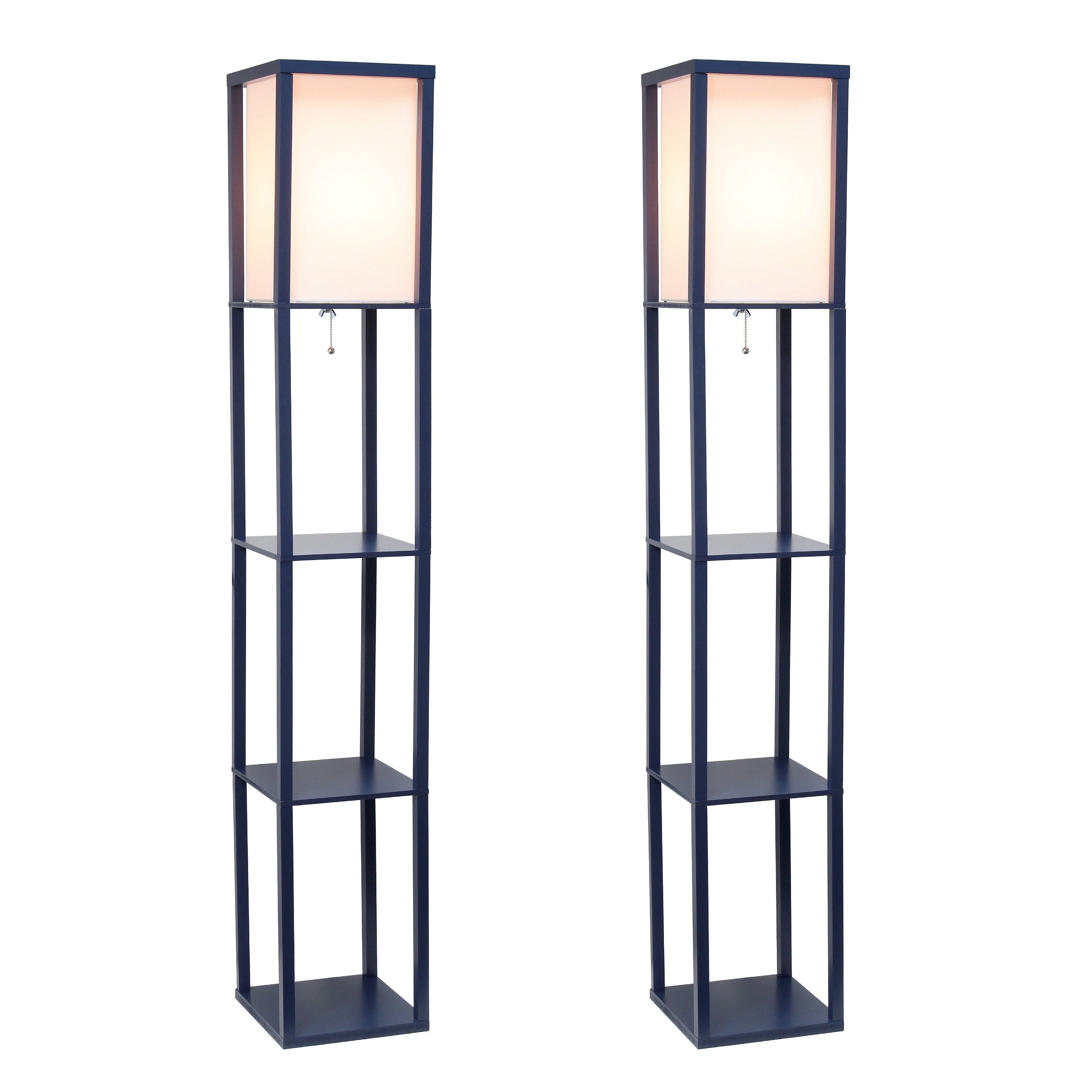 Simple Designs LF1014-NAV-2PK floorlamps - View #2