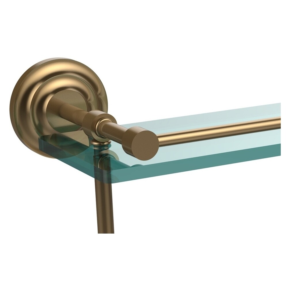 Allied Brass QN-2TB/22-GAL-BBR Bathroom-Shelves - View #2