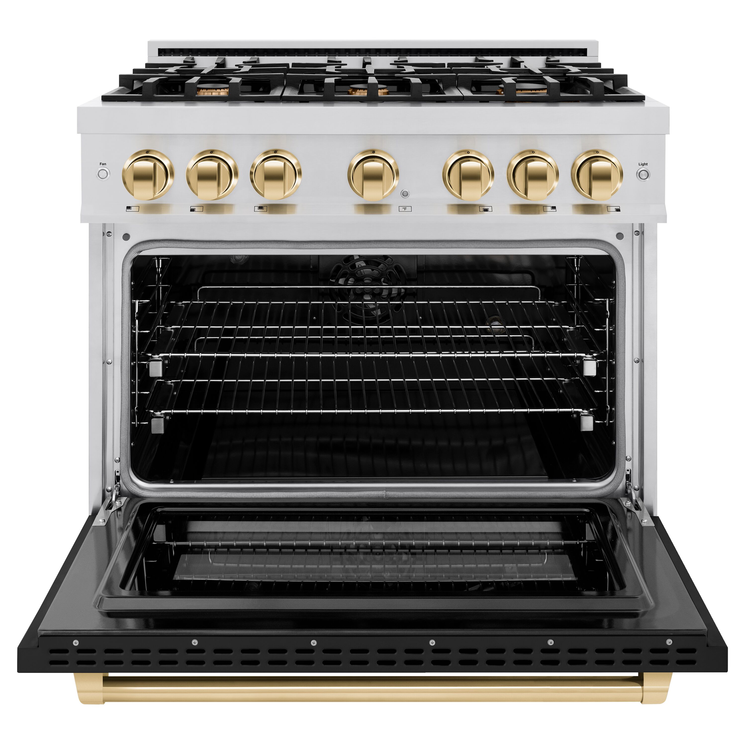 ZLINE KITCHEN & BATH HDRZ-BLM-36-G Dual-Fuel-Ranges - View #5