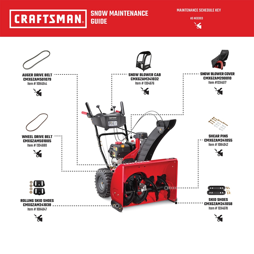 CRAFTSMAN SB470 28-in Two-stage Self-propelled Gas Snow Blower in the Snow  Blowers department at