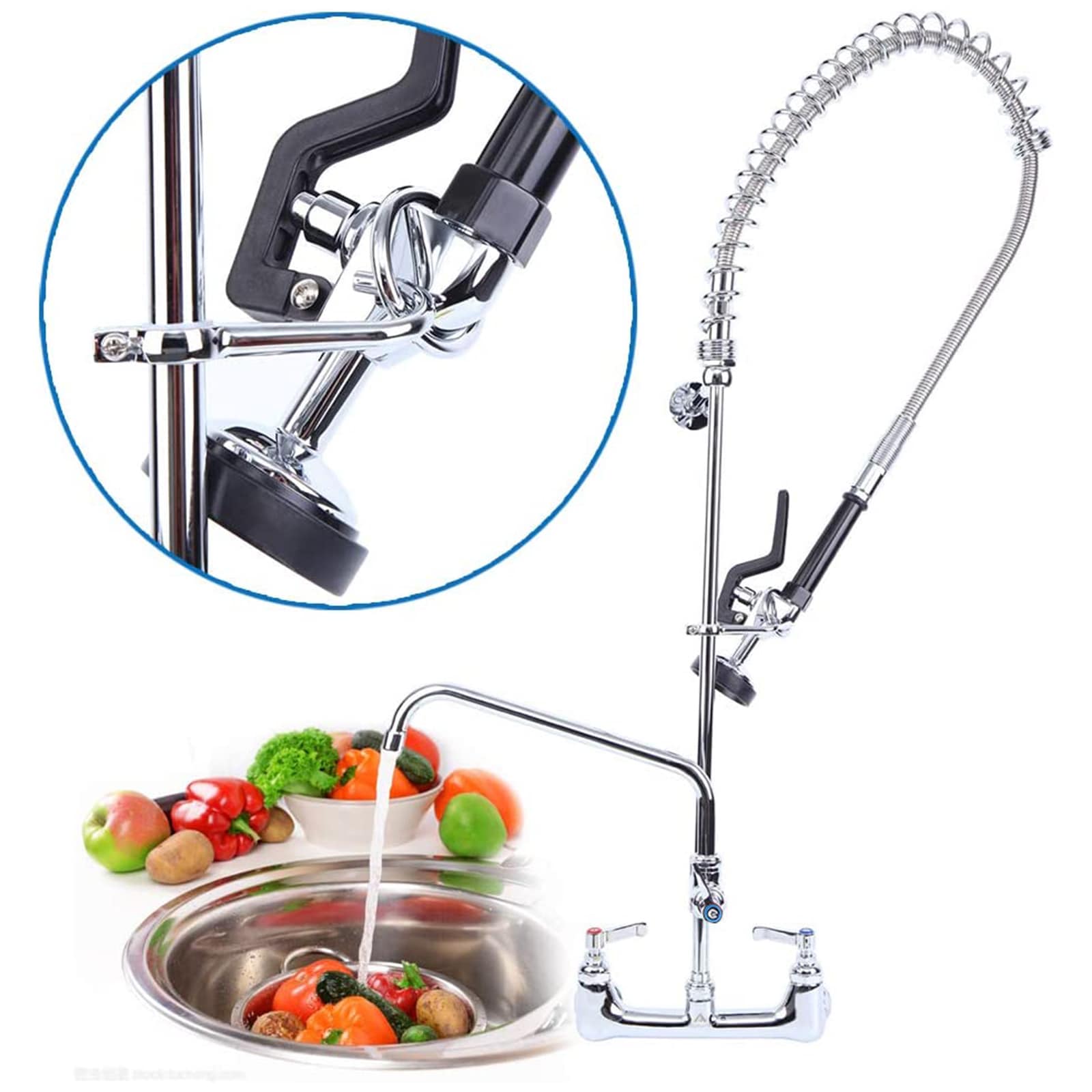 BWE A-94258H-C Kitchen-Faucets - View #7