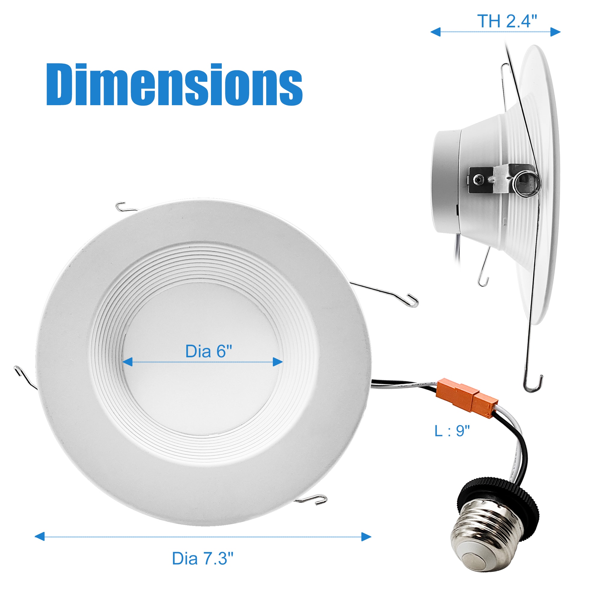 Lucere RD6795CCTSVWH-12PKS Led-Retrofit-Downlight - View #14