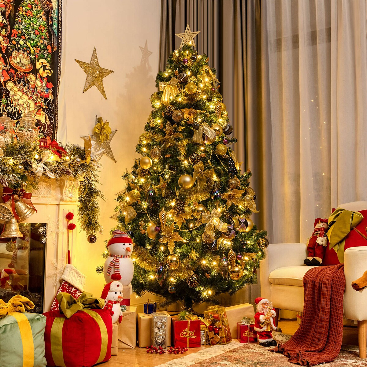 Forclover HYC-CM184 Artificial-Christmas-Trees - View #7