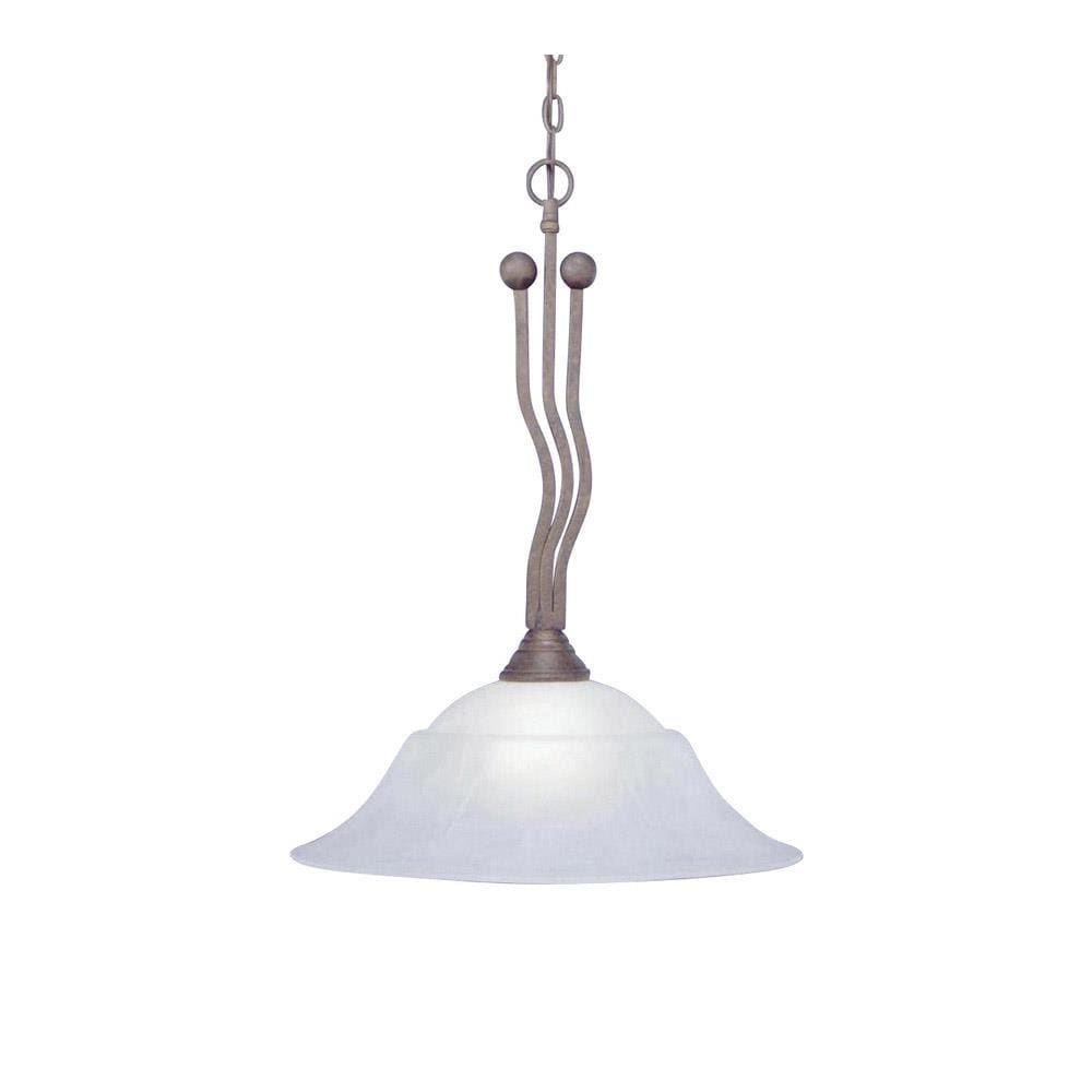  LWTK011510 Divina Bronze Transitional Bell Hanging Pendant Light