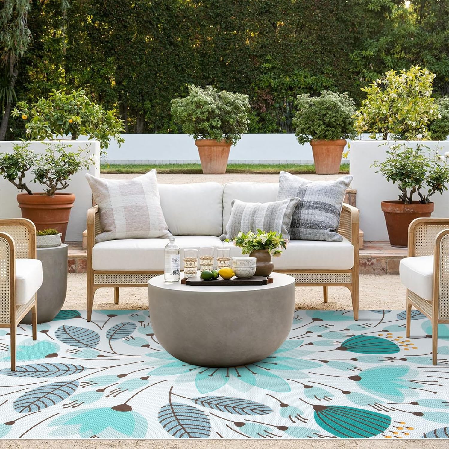 Lahome OR-WYB-001-BL1 rugs - View #2