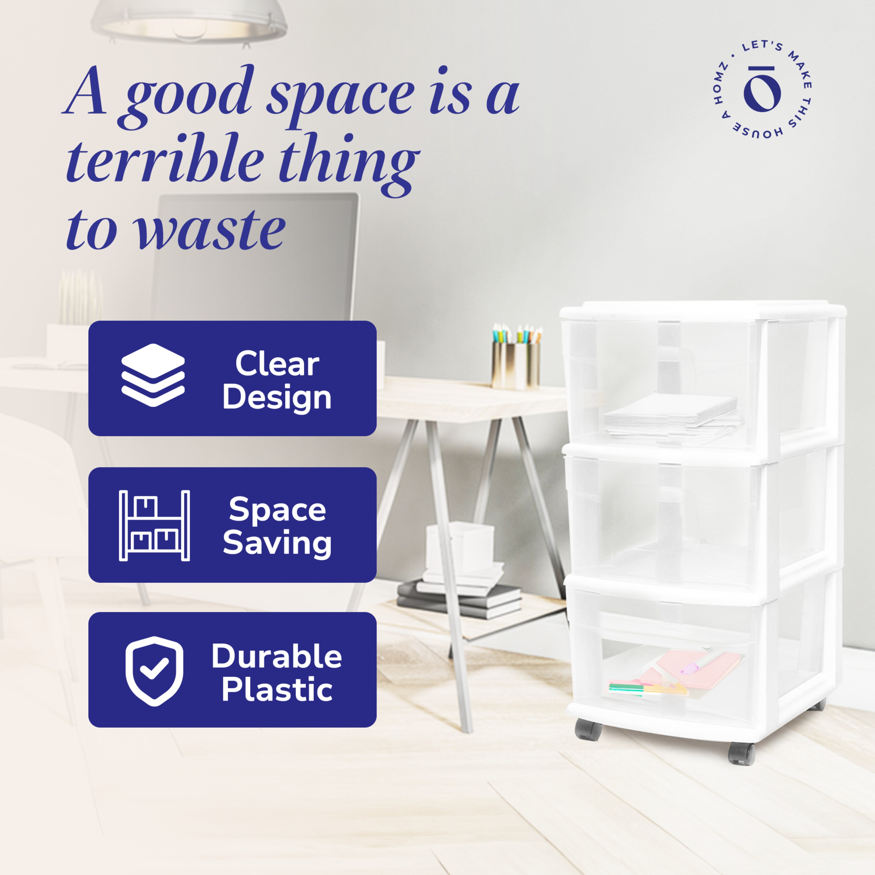 Homz Products 323700 Storage-Drawers - View #5