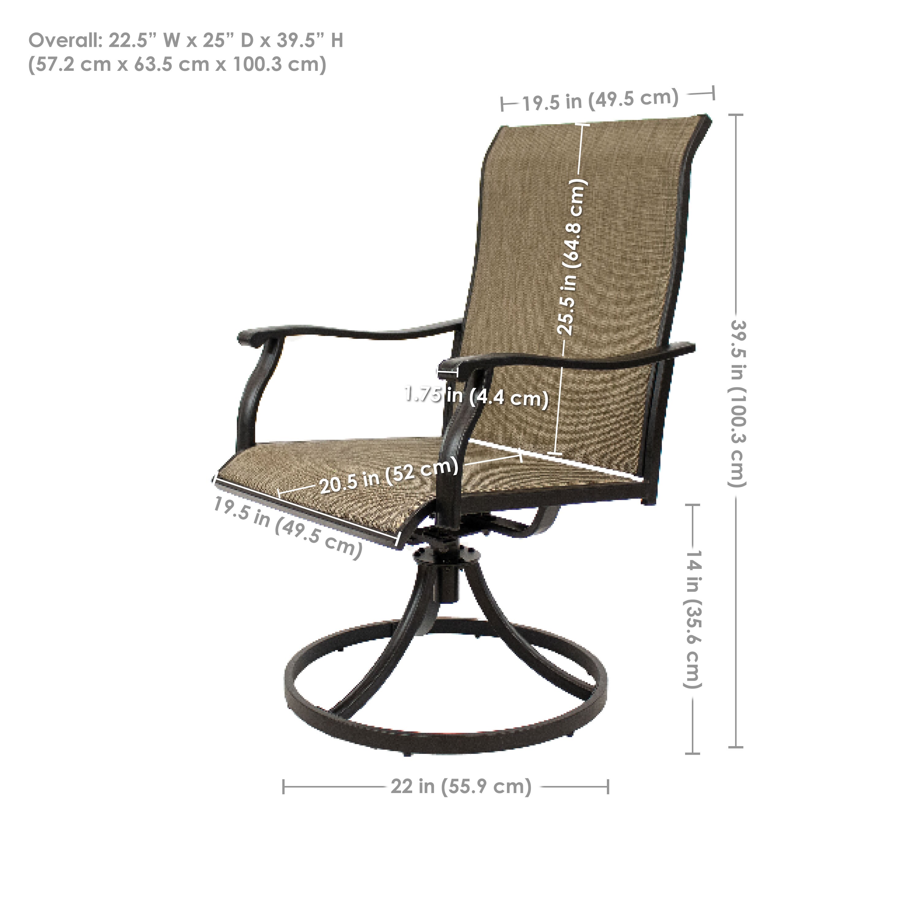 Sunnydaze Decor DL-936 Patio-Chairs - View #3