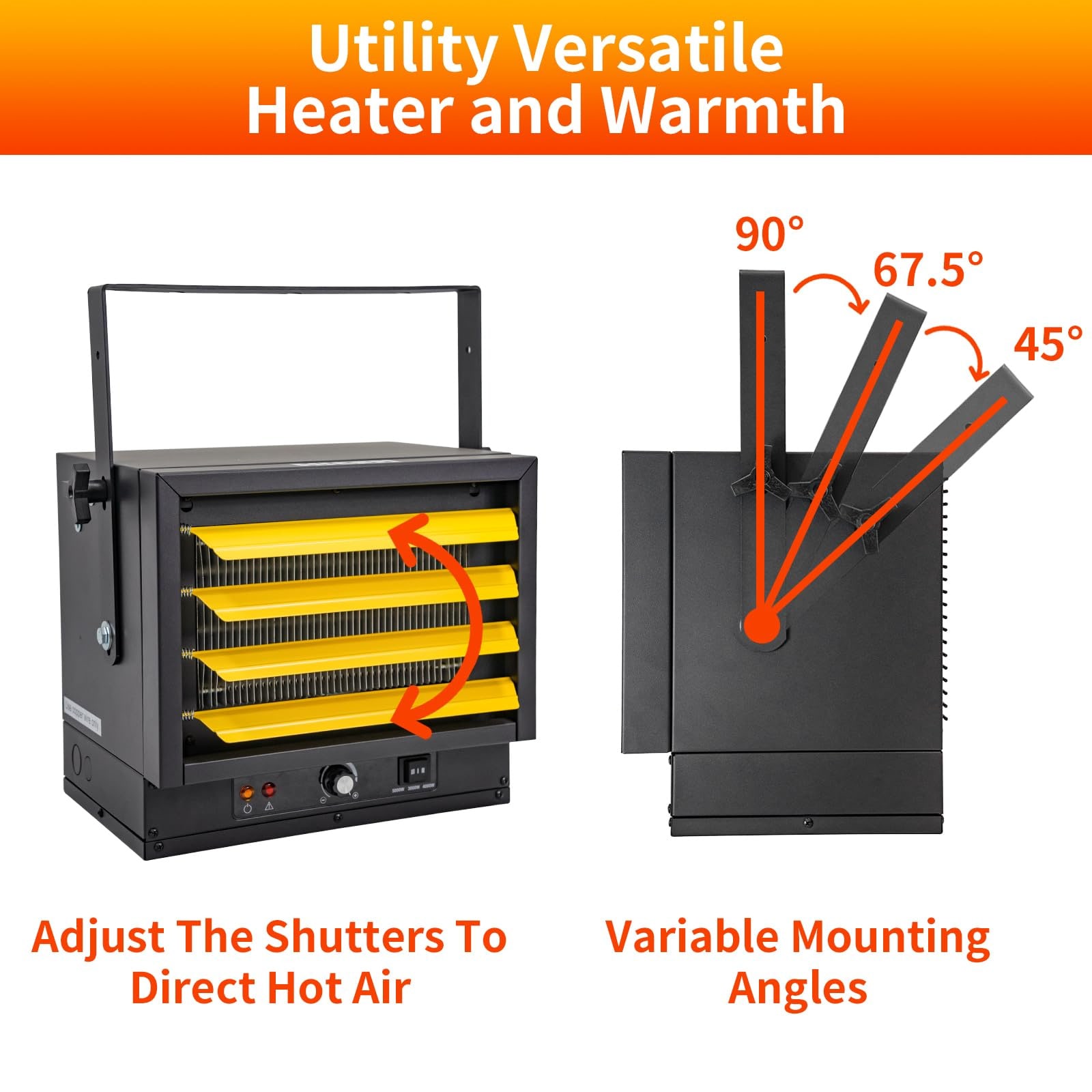 EdenDirect NCBK0408012 Electric-Garage-Heaters - View #5