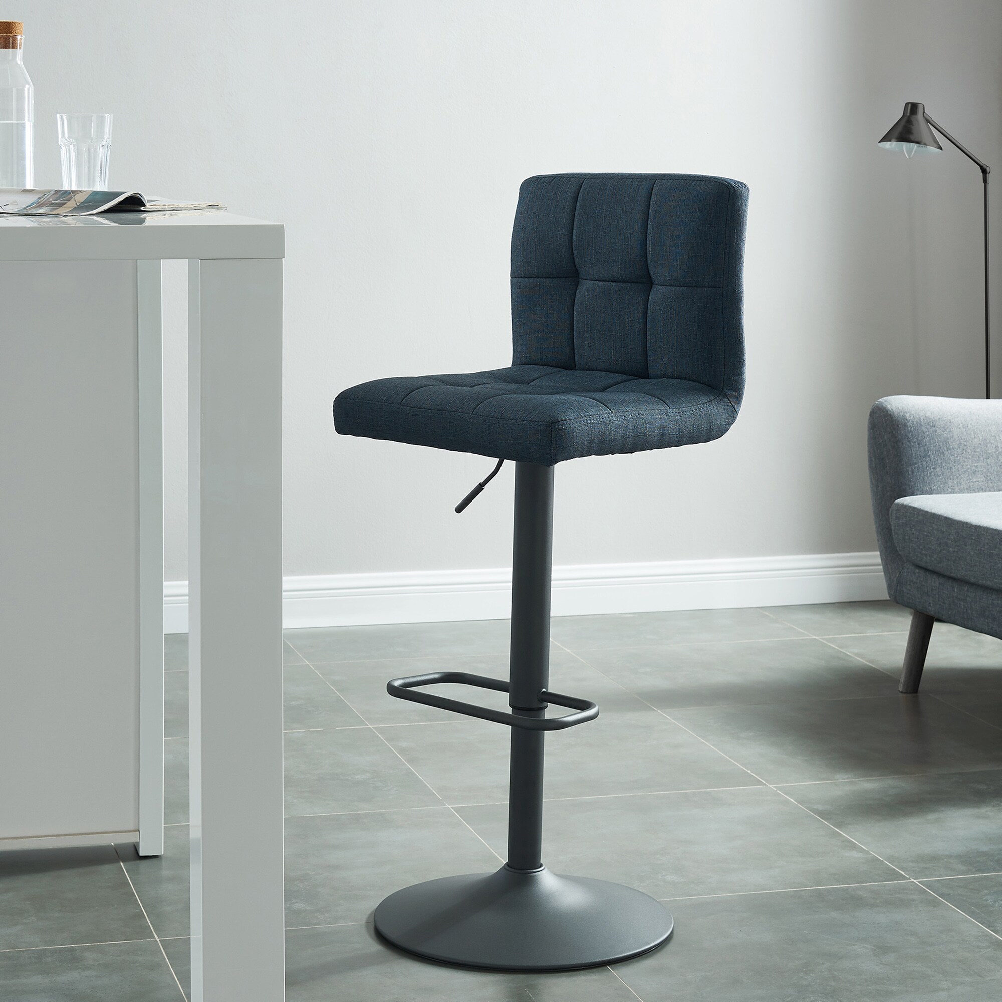 Worldwide Homefurnishings 203-327BLU stools - View #3