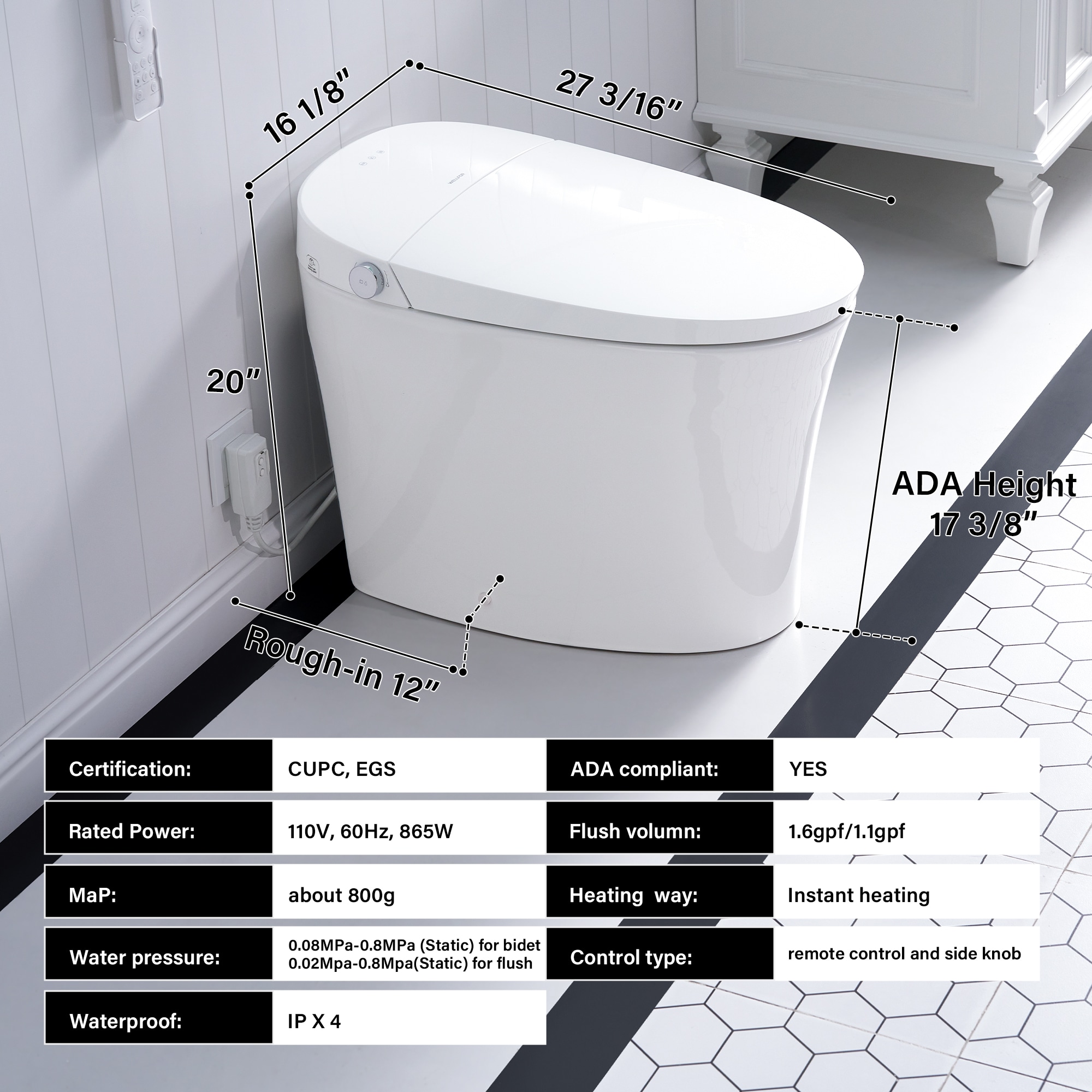 WELLFOR CF59-T toilets - View #11