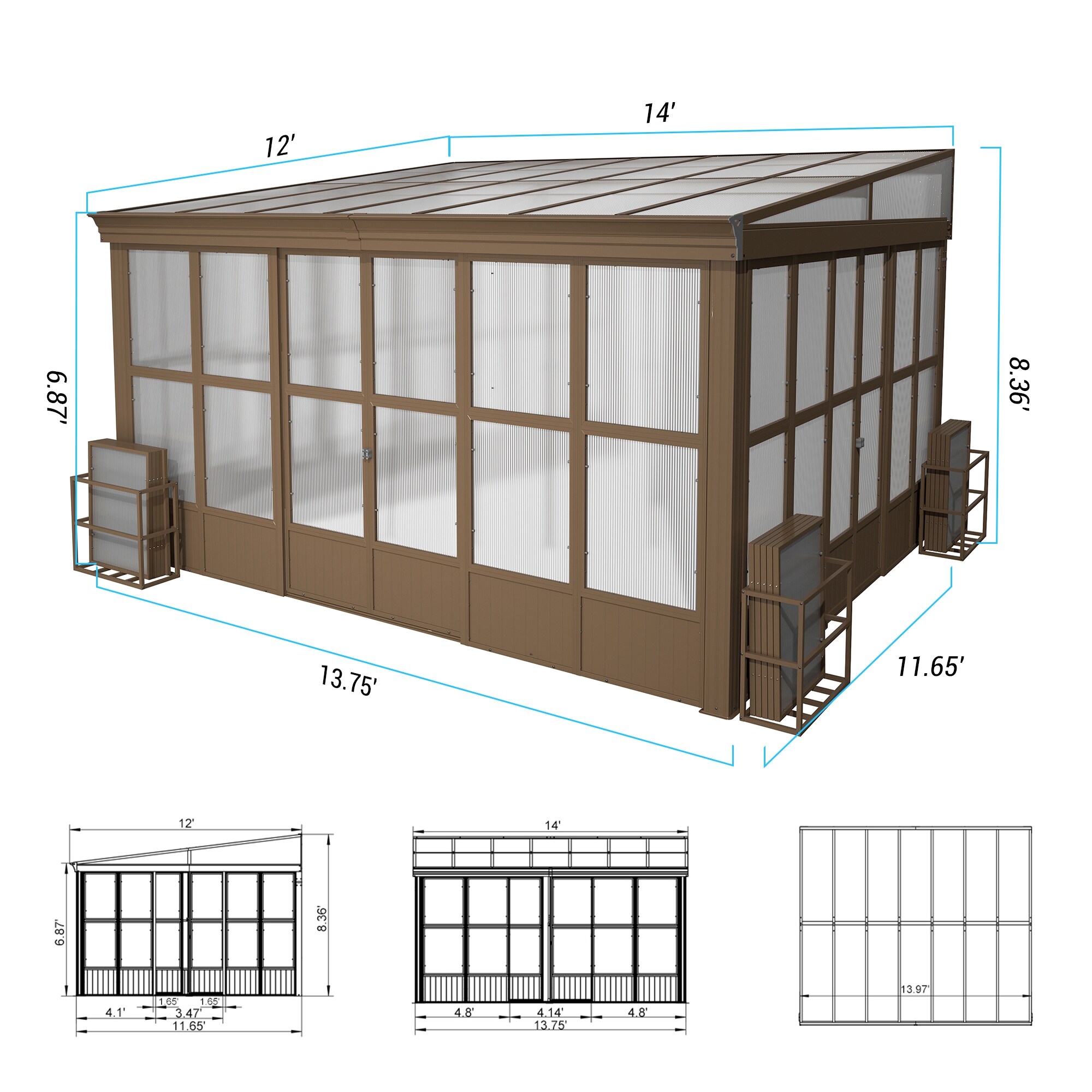 Mondawe MD-LGFP1649 Wood-Resin-Gazebos - View #14