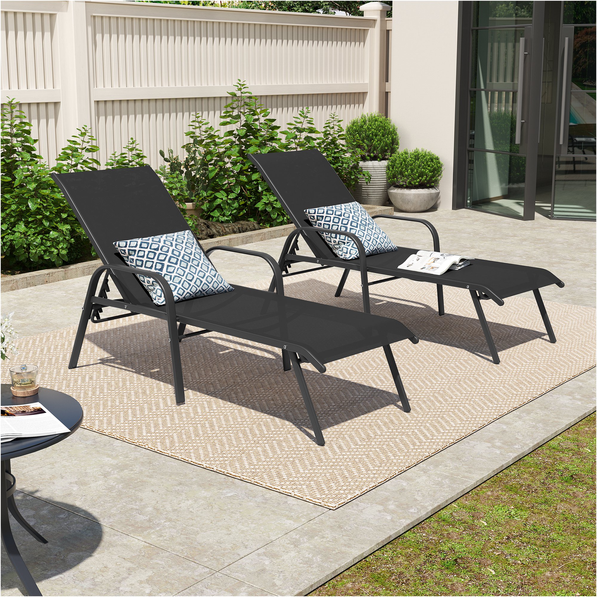 Crestlive Products CL-LG012BLK Patio-Chairs - View #3