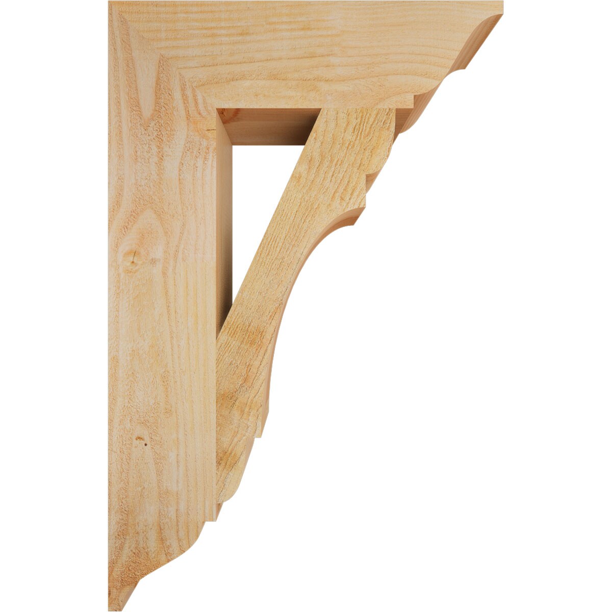 Ekena Millwork BKT06X22X34OLY01RDF Exterior-Brackets-Braces - View #3