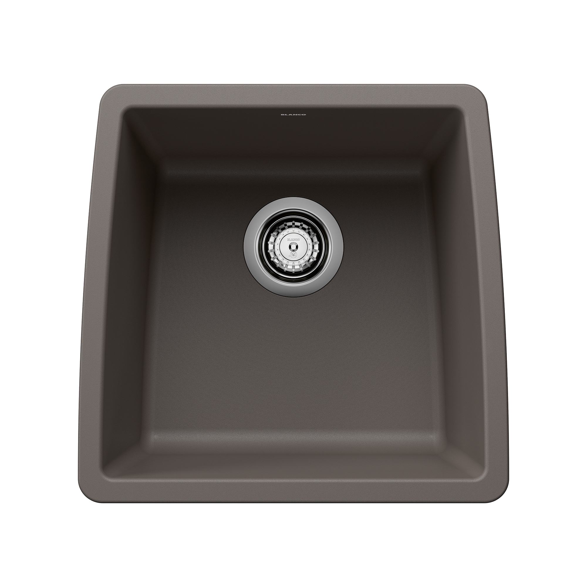 BLANCO 443124 Performa 17.5-in L x 17.0-in W Granite No Faucet Hole Undermount Residential Bar Sink