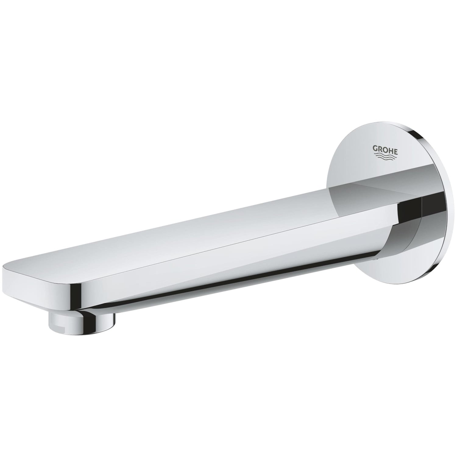Modern Wall Mounted Chrome Tub Spout with Universal Fit