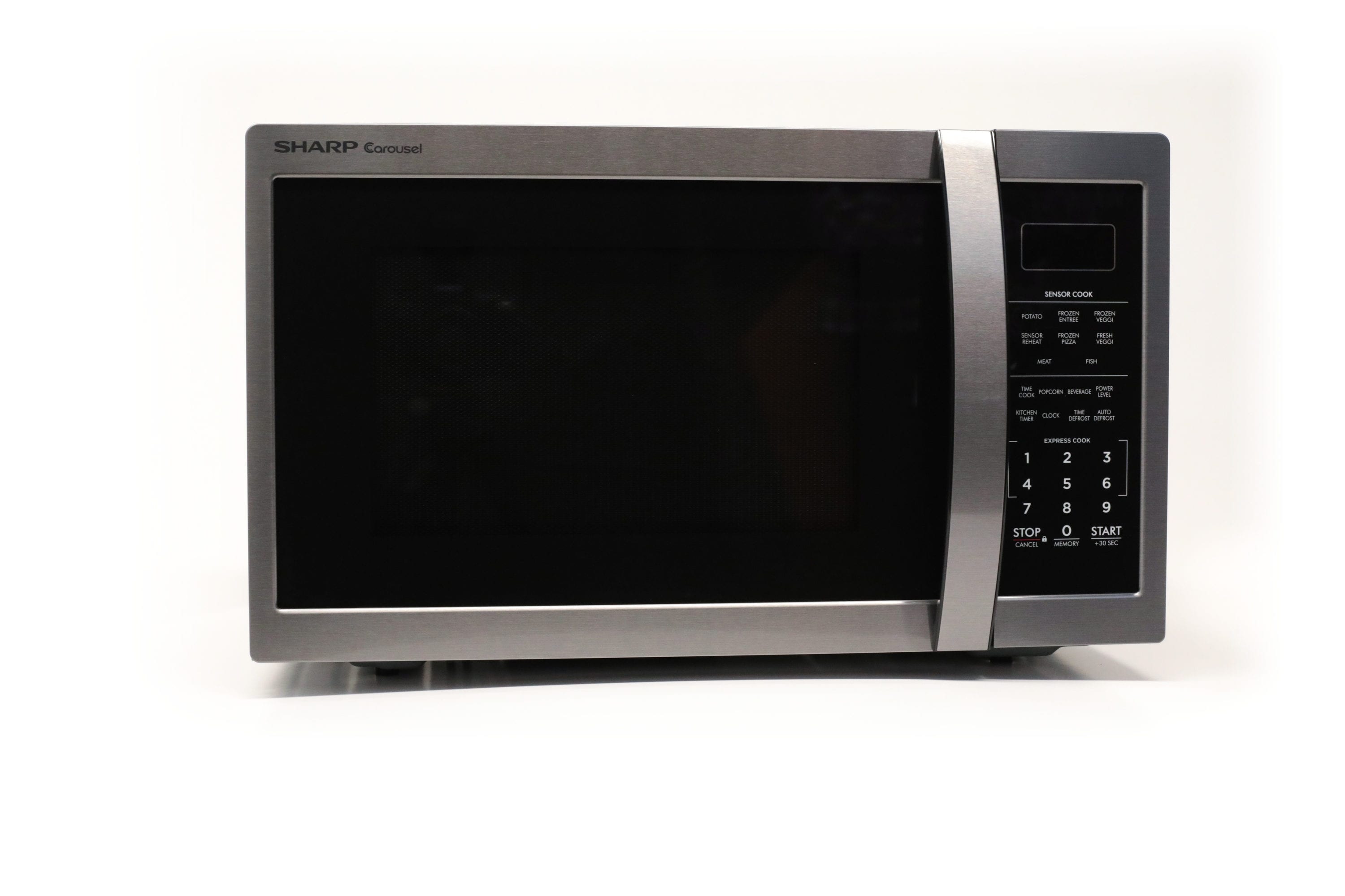 sharp 1.4 cu ft microwave 1100 watt