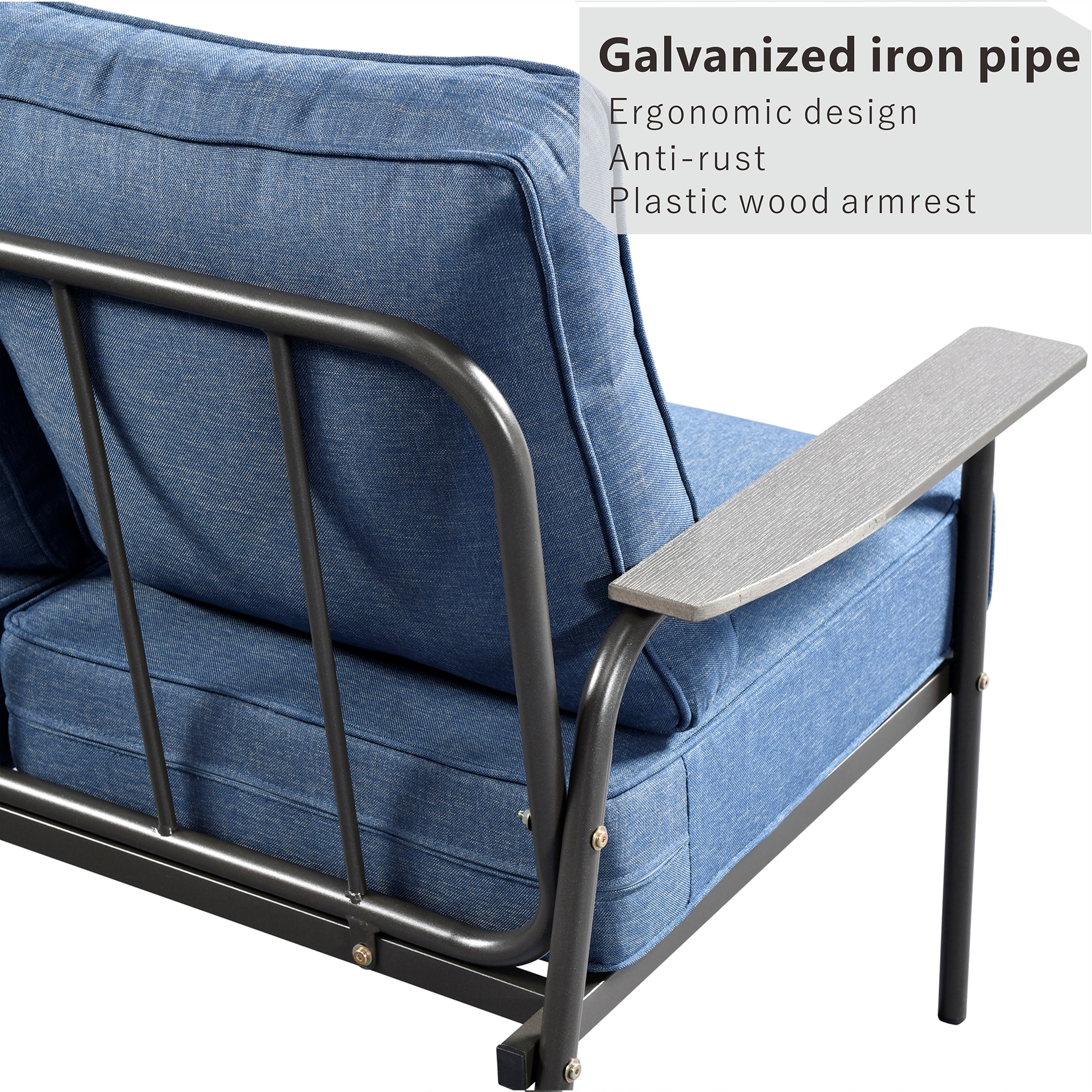 XIZZI XIBK300B1 Patio-Sofas-Daybeds - View #5