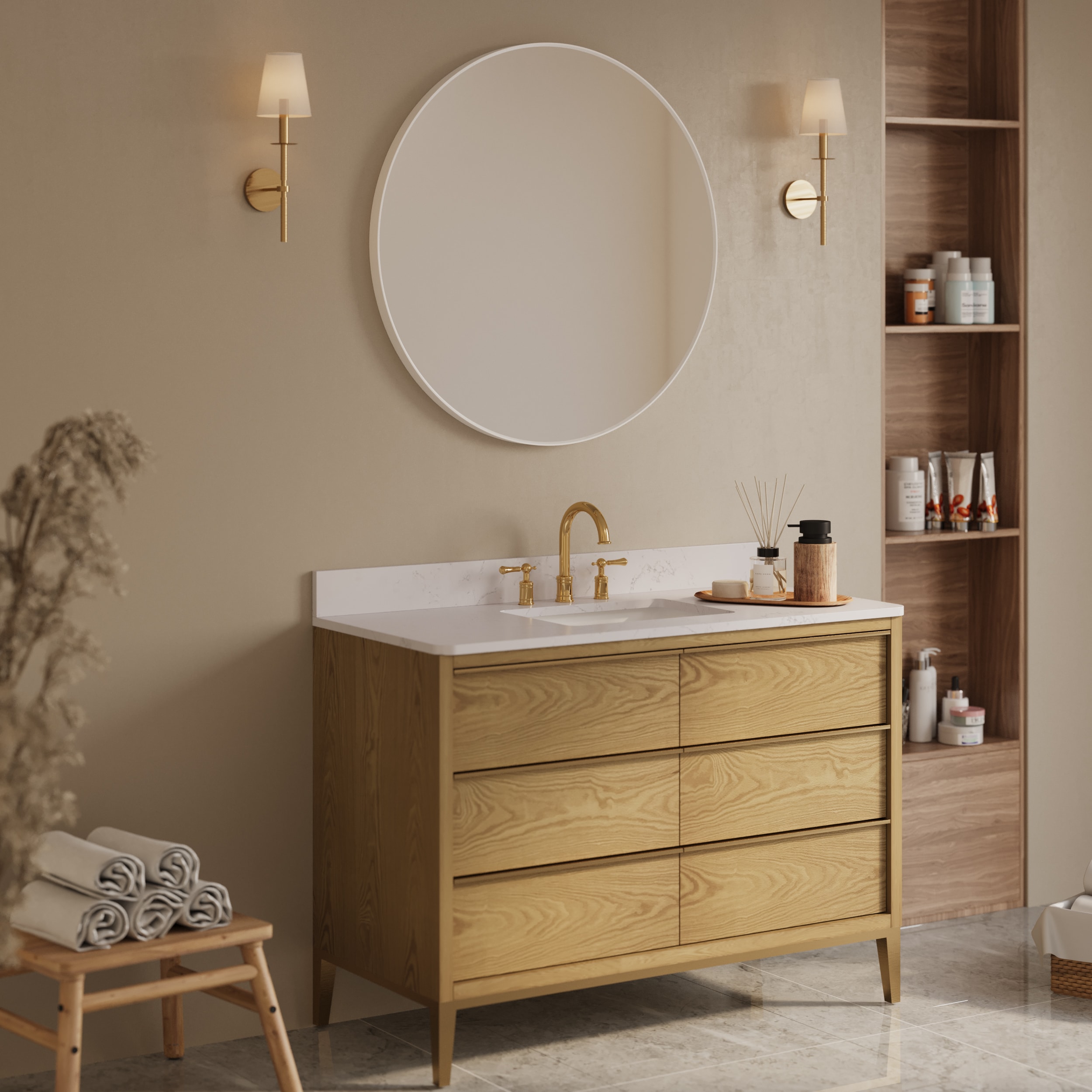 Forclover ASM-M0126R Framed-Bath-Mirrors - View #3