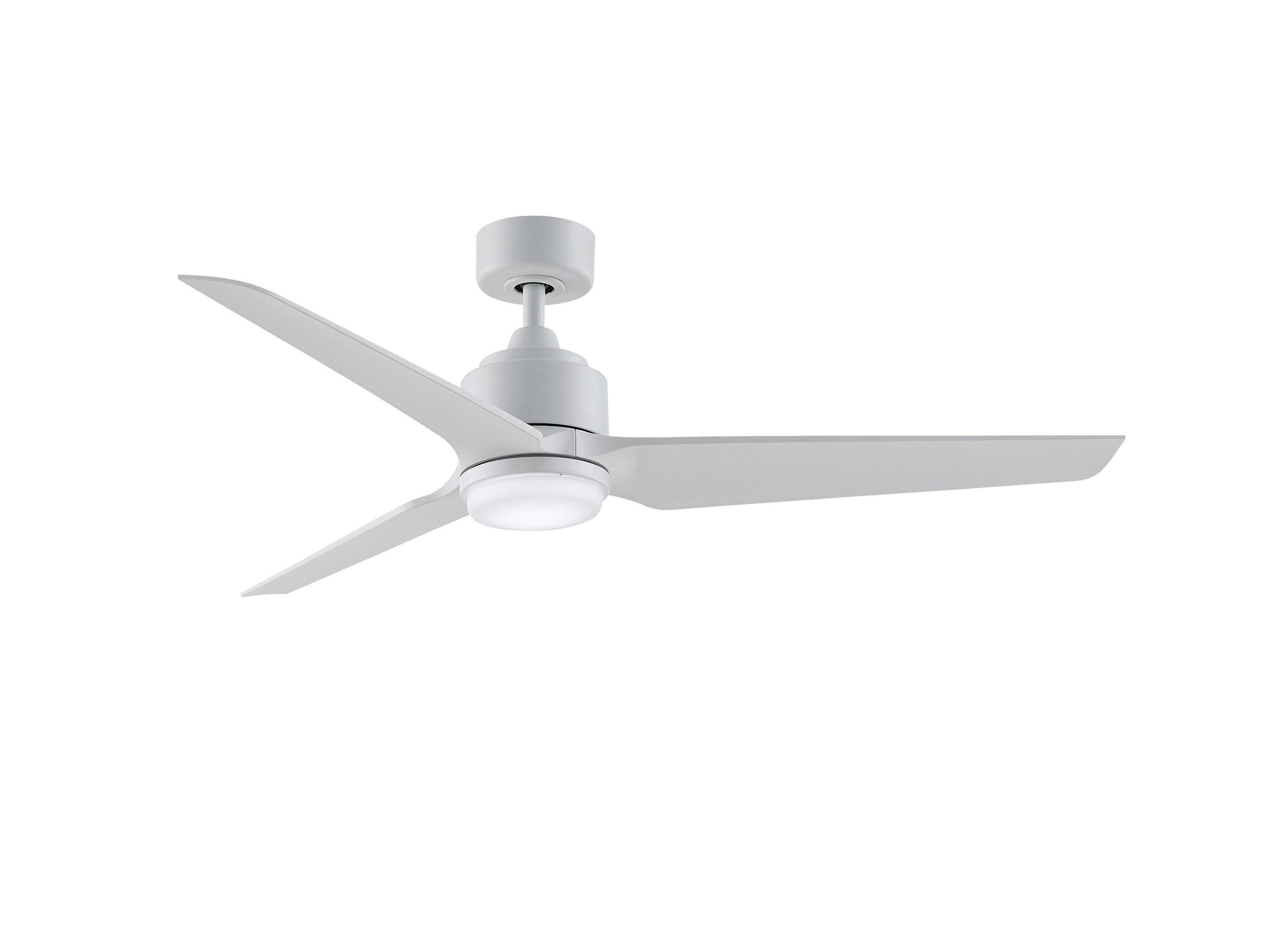 Fanimation Spitfire 72-in Galvanized with Natural Blades Indoor/Outdoor Smart Propeller Ceiling Fan Light Kit Compatible and Remote (3-Blade) FPD6721BGZ-72N Sansujyuku sansujyuku.com