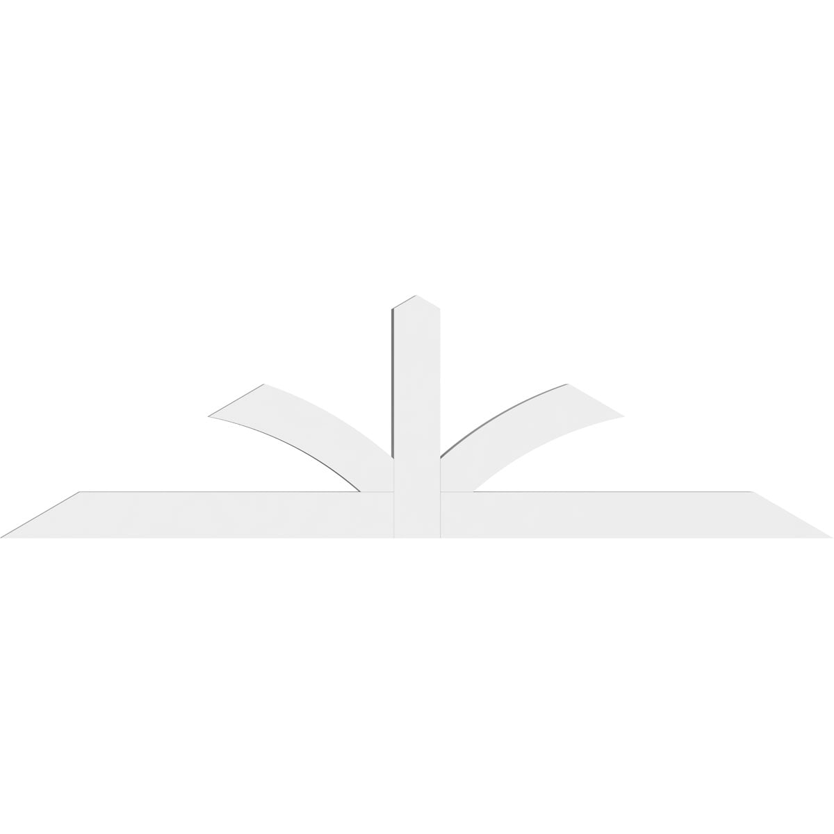 Ekena Millwork GBP072X21X0204RIC00 Exterior-Brackets-Braces - View #2