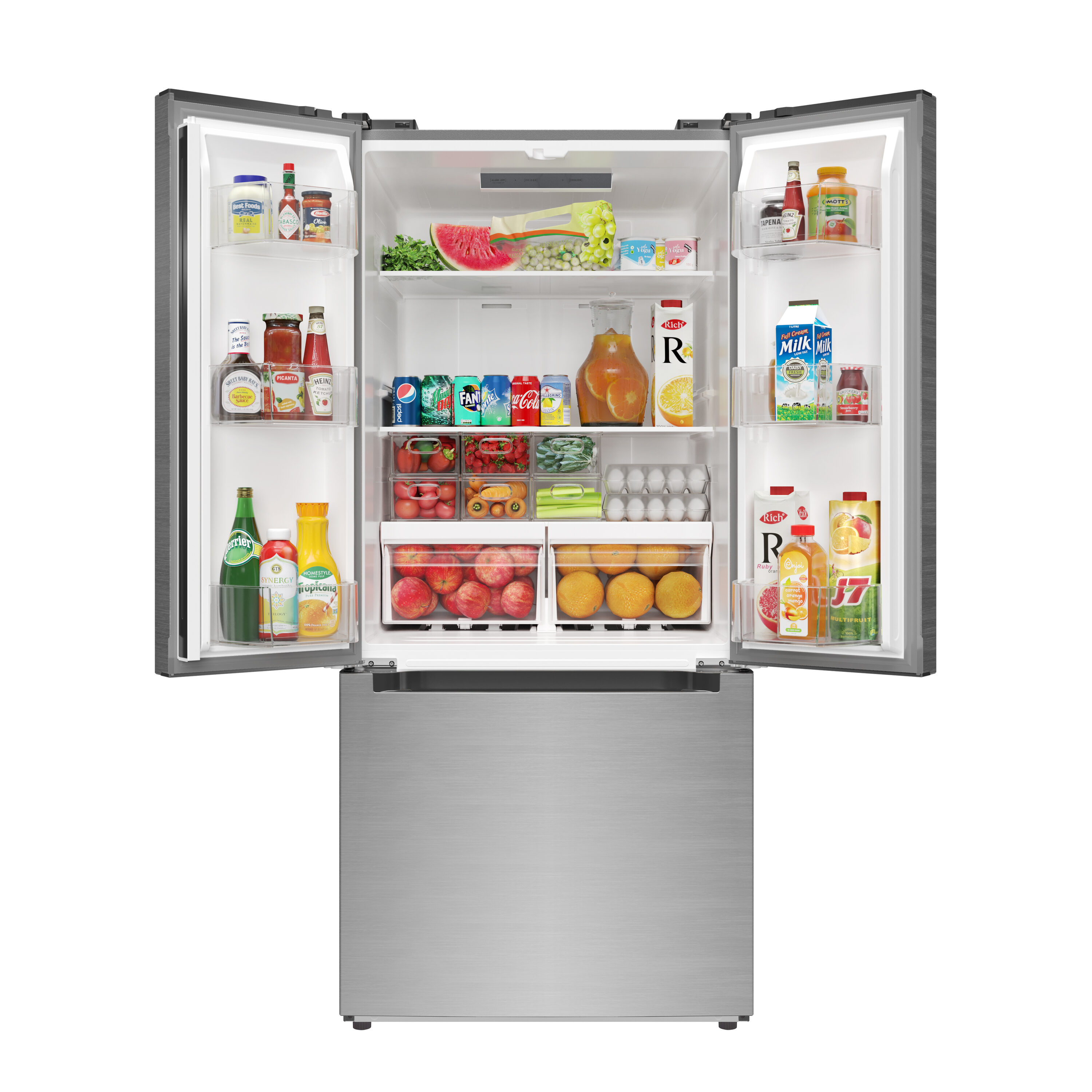 KoolMore LOW-KM-RERFDSS-18C French-Door-Refrigerators - View #3