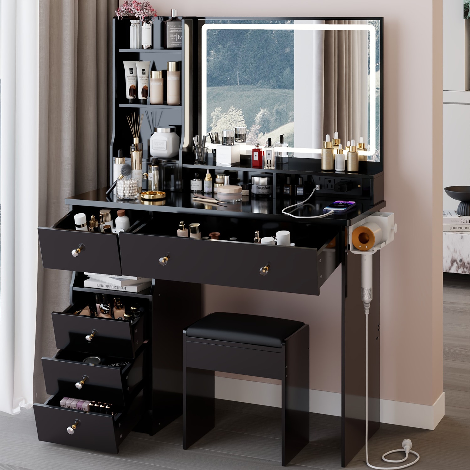 GZMR GZ-CE24321 Bedroom-Vanities - View #3