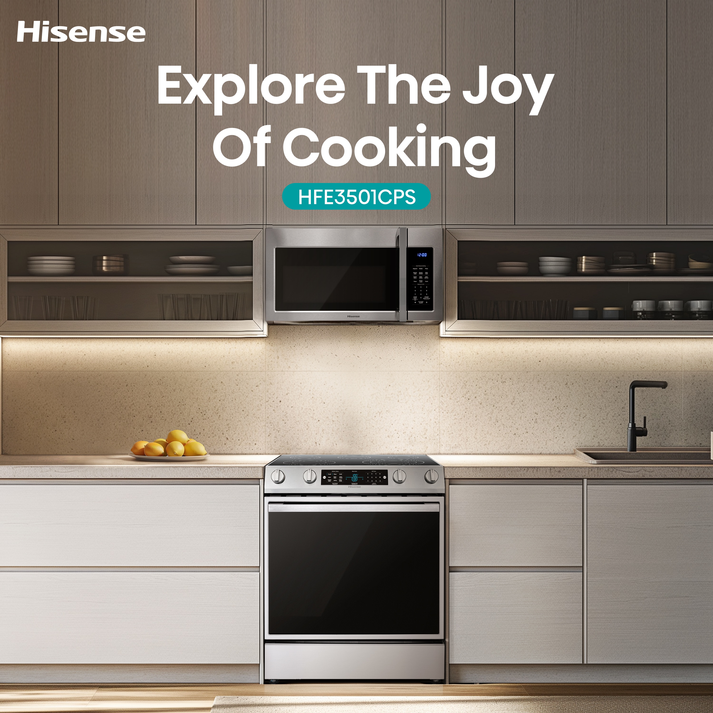 Hisense HFE3501CPS Freestanding-Electric-Ranges - View #3