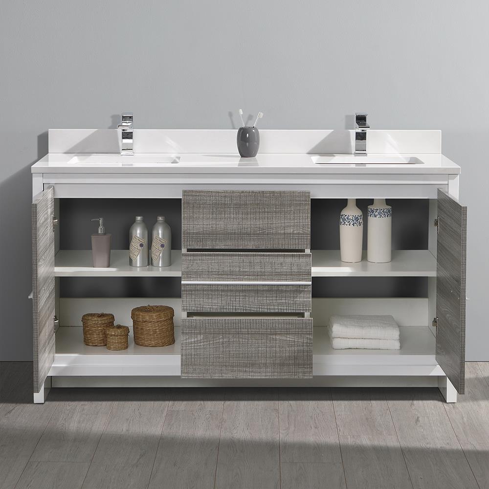Fresca FCB8119HA-CWH-U Bath-Vanity-Combo - View #3