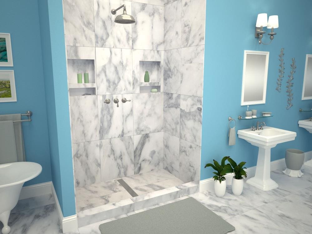 Tile Redi RT3648C-PVC-SBN Shower-Floors - View #7
